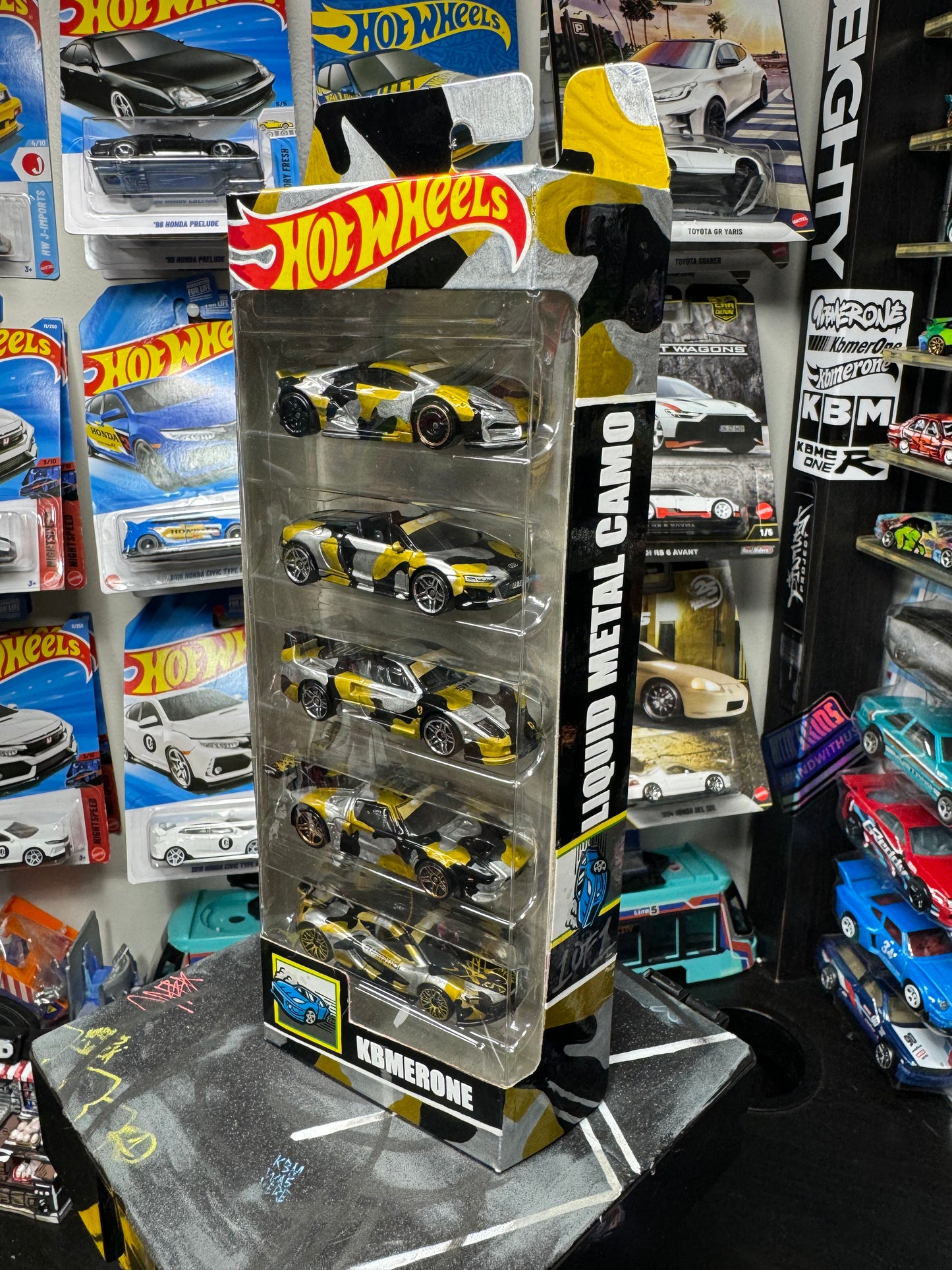 Liquid Metal Camo Hot Wheels 5 Pack (1 of 1)