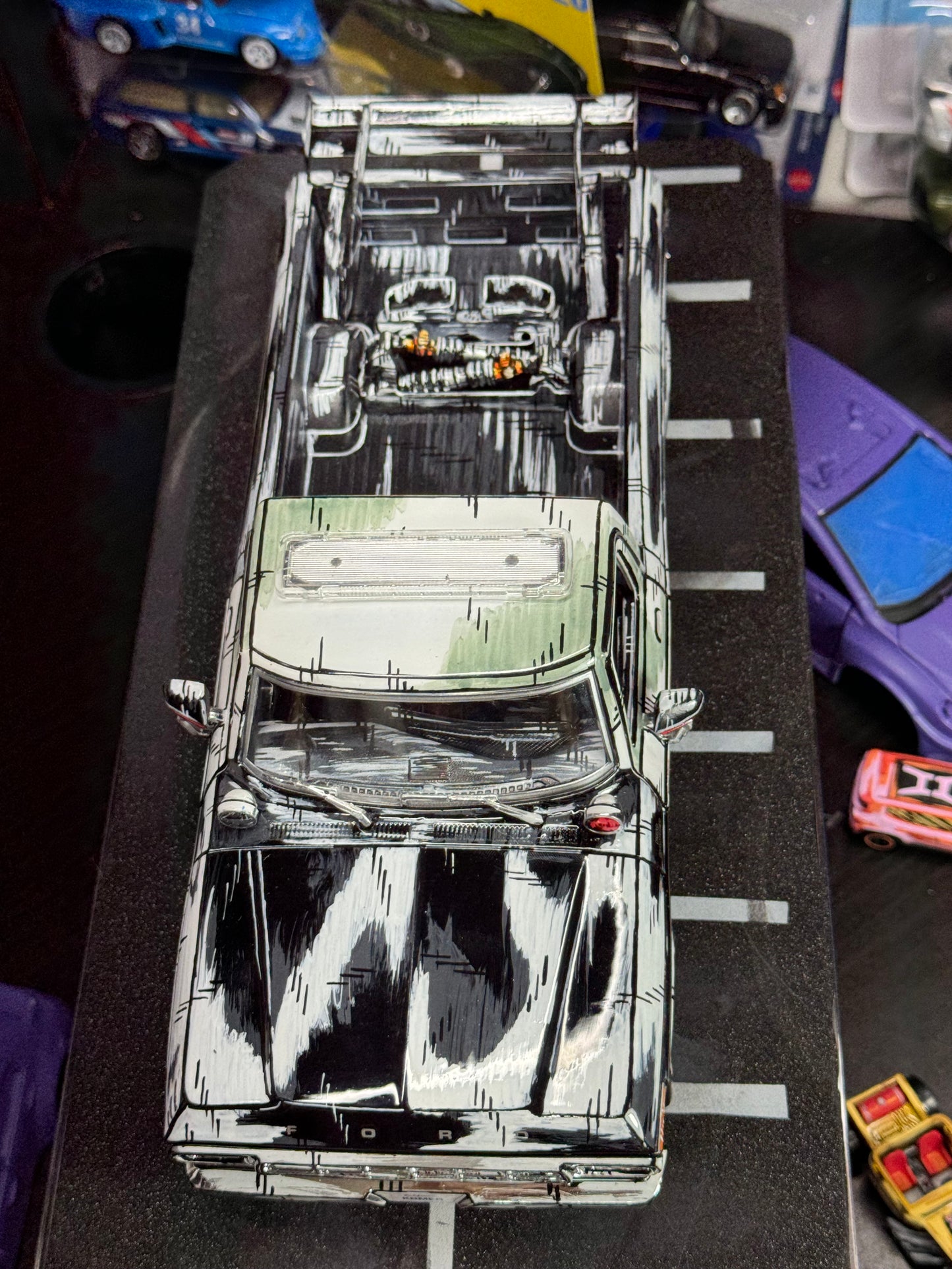 Custom Manga Ford F150 Ranger GTD Police Truck ( 1 of 1)