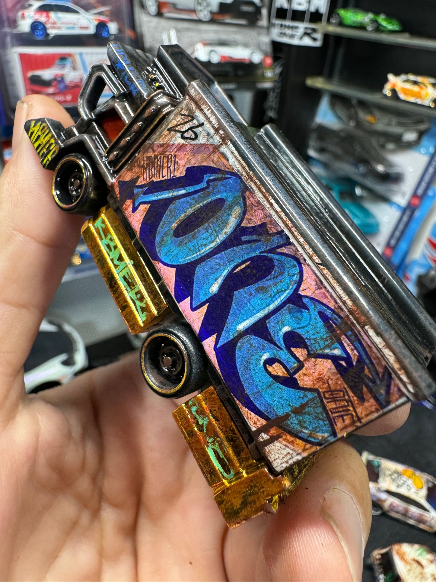 Graffiti Raijin Express Hot Wheels (1 of 1)