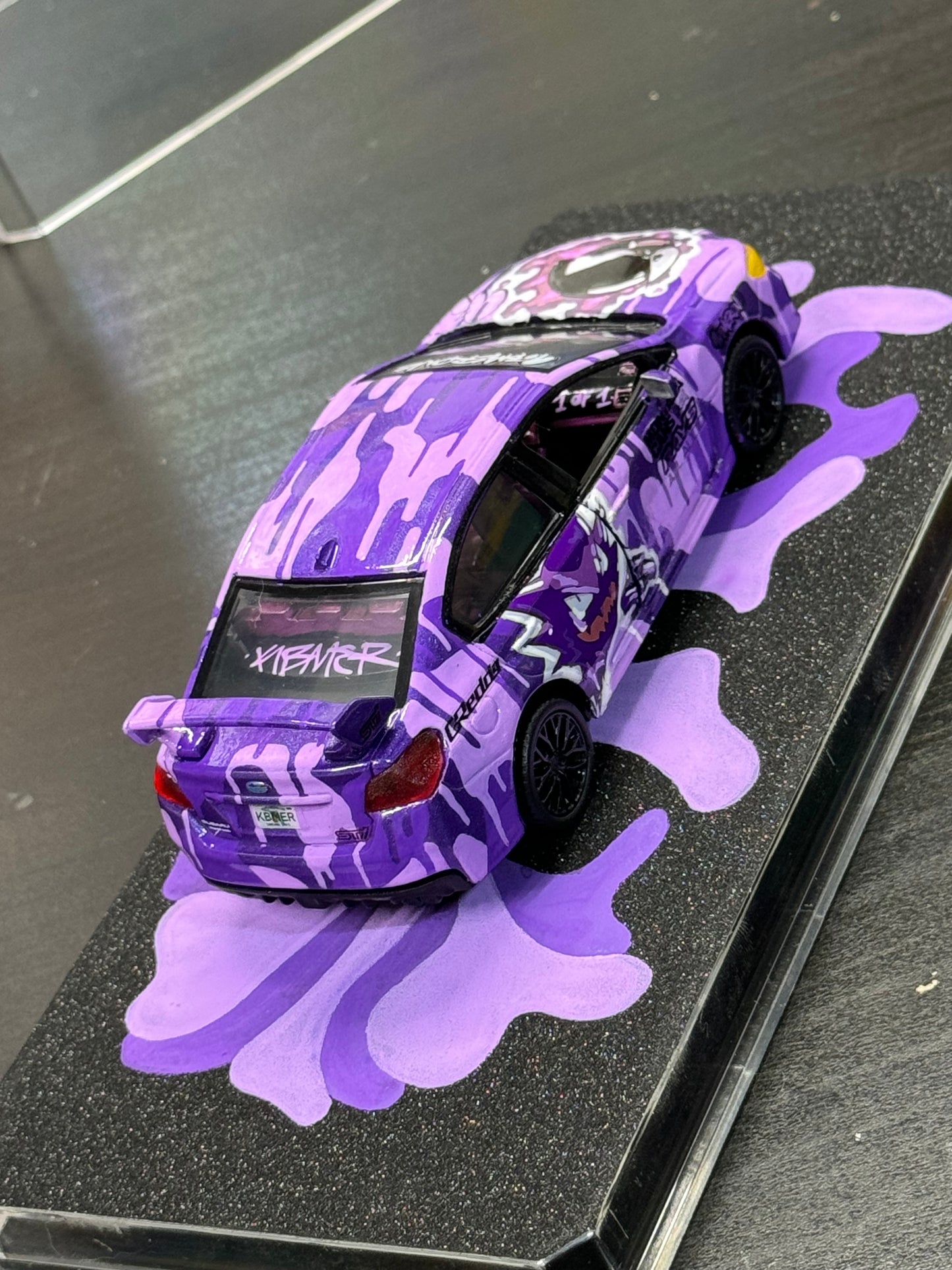 Camo Drip Gengar Evolution Painted Subaru WRX (1 of 1)