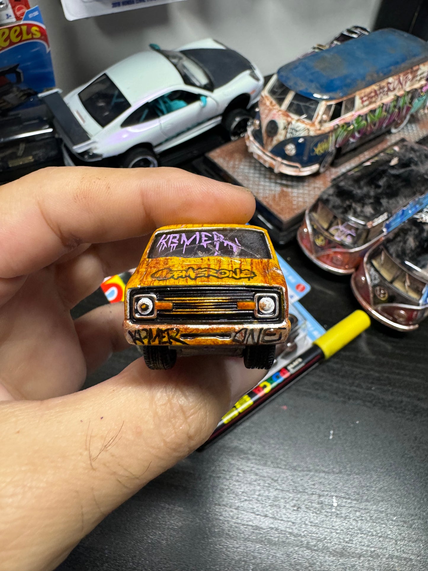 Graffiti Boogie 75 Chevy G20 Van Johnny Lighting (1 of 1)