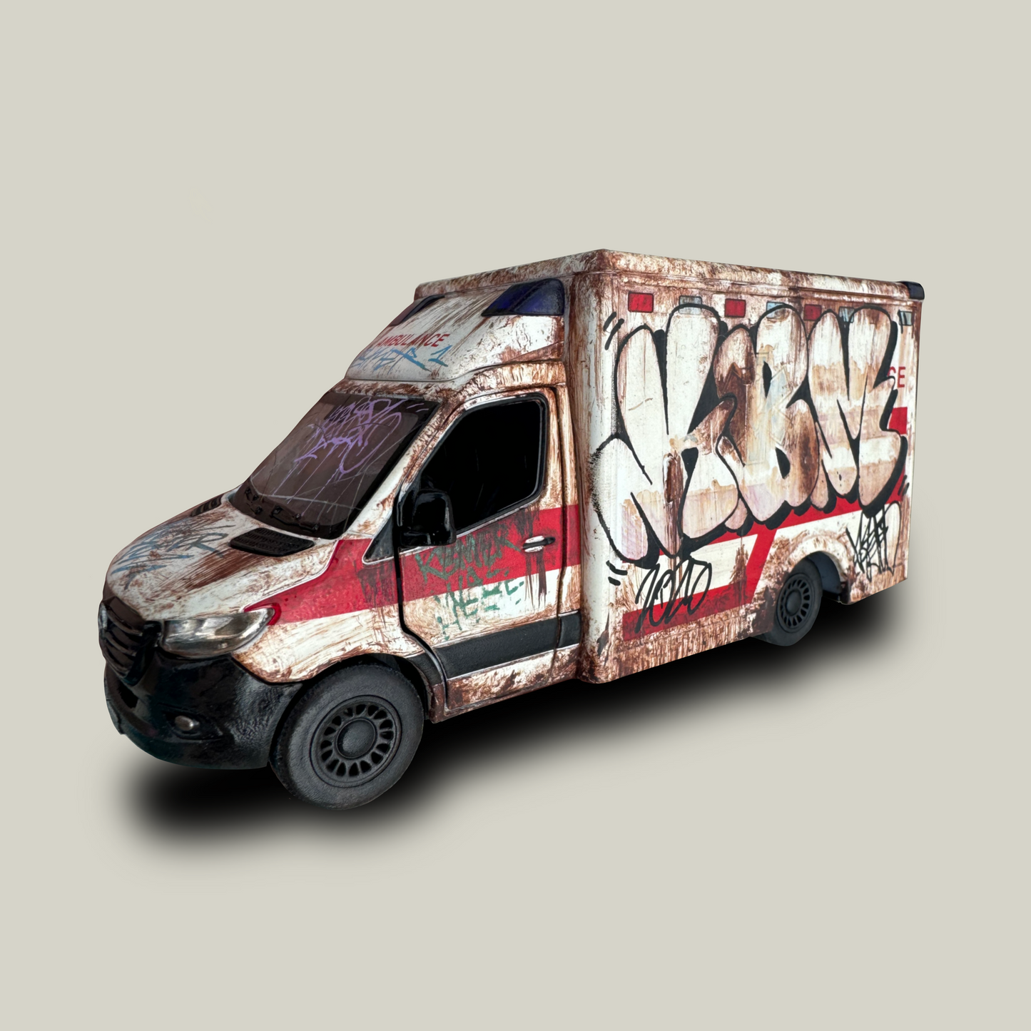 Graffiti Snail Doctor Ambulance (1 of 1)
