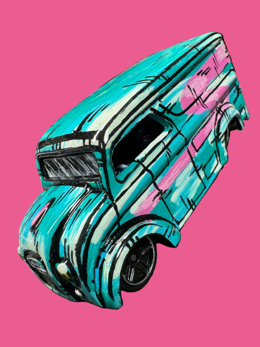 Custom Manga Milk Truck Hot Wheels (1 of 1)