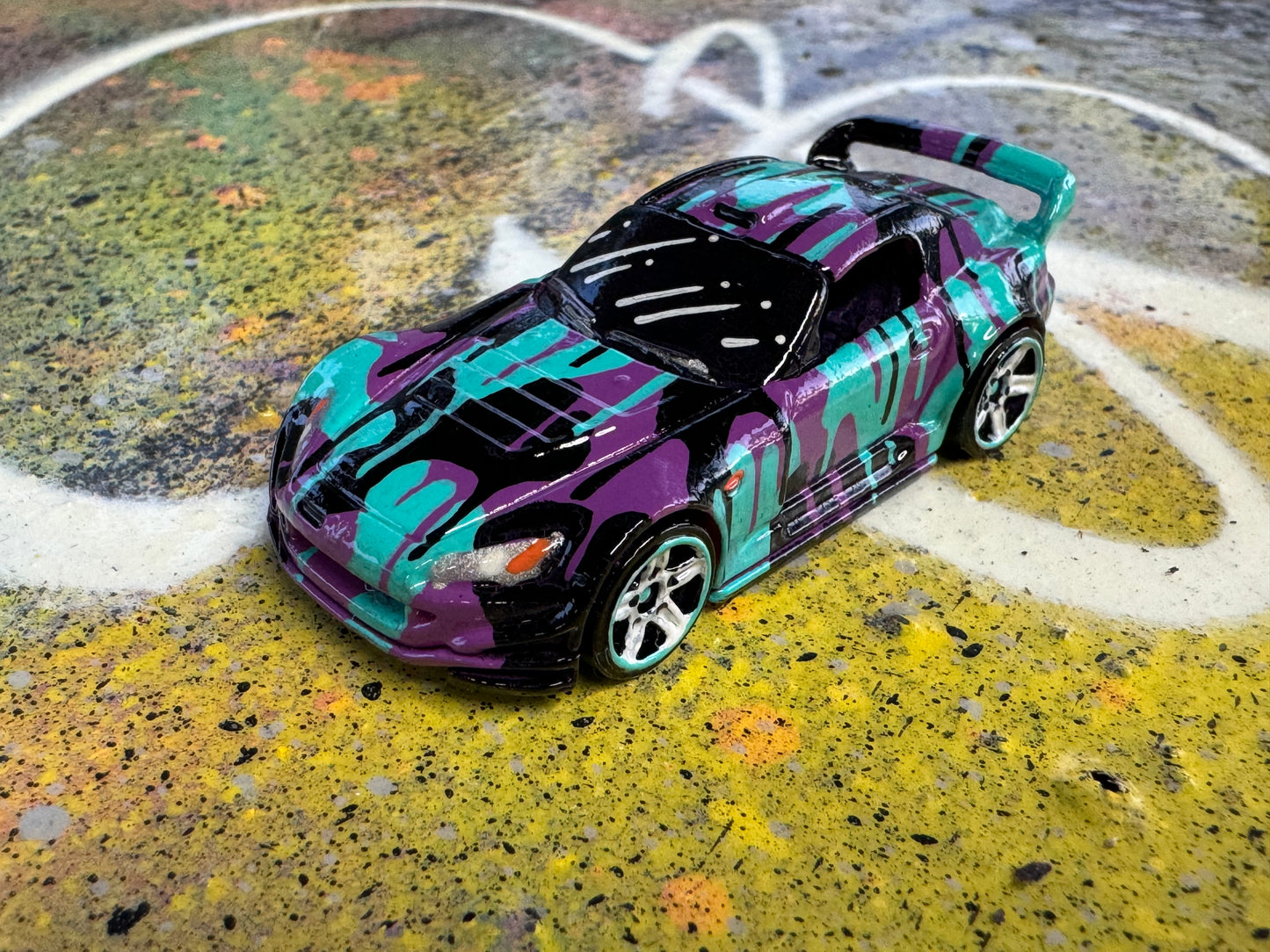 Camo Drip Hot Wheels Honda S2000 (1 of 1)