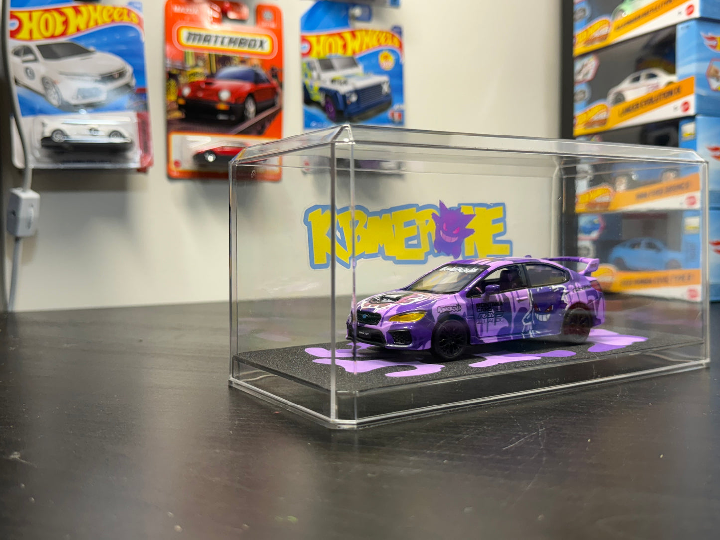 Camo Drip Gengar Evolution Painted Subaru WRX (1 of 1)