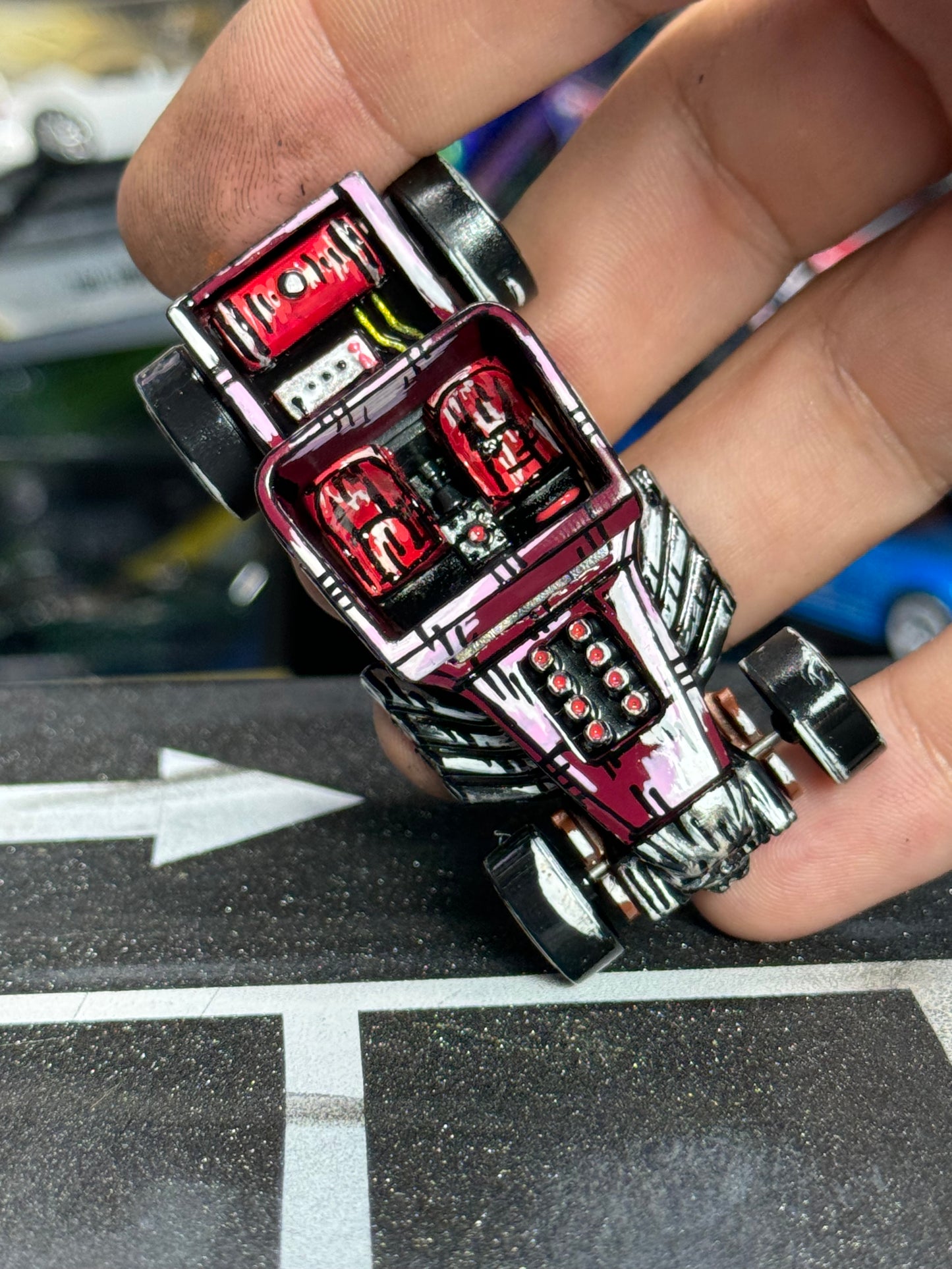 Manga Bone Shaker Hot Wheels (1 of 1)