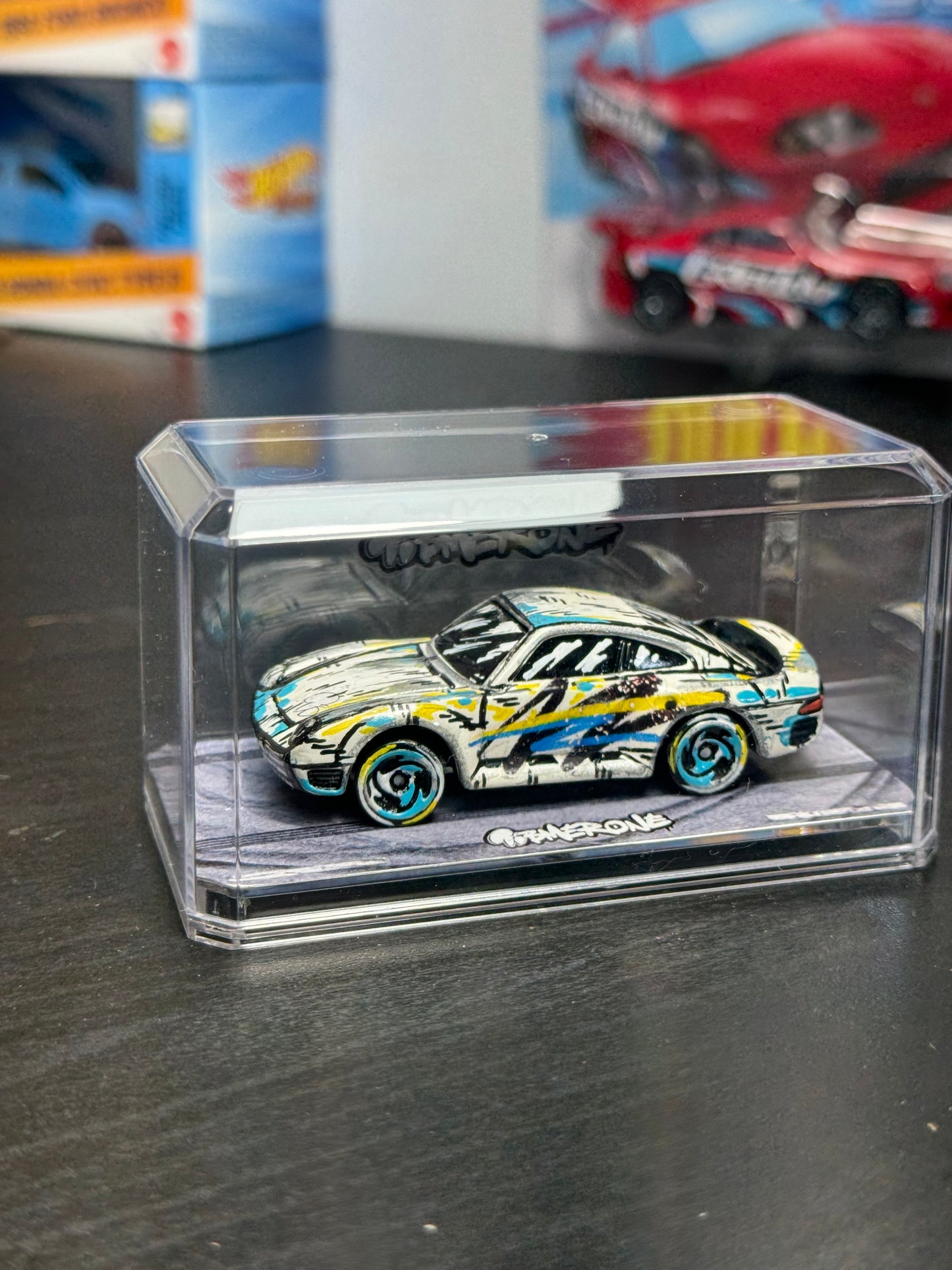Manga Vintage 97’ Porsche Hot Wheels (1 of 1)