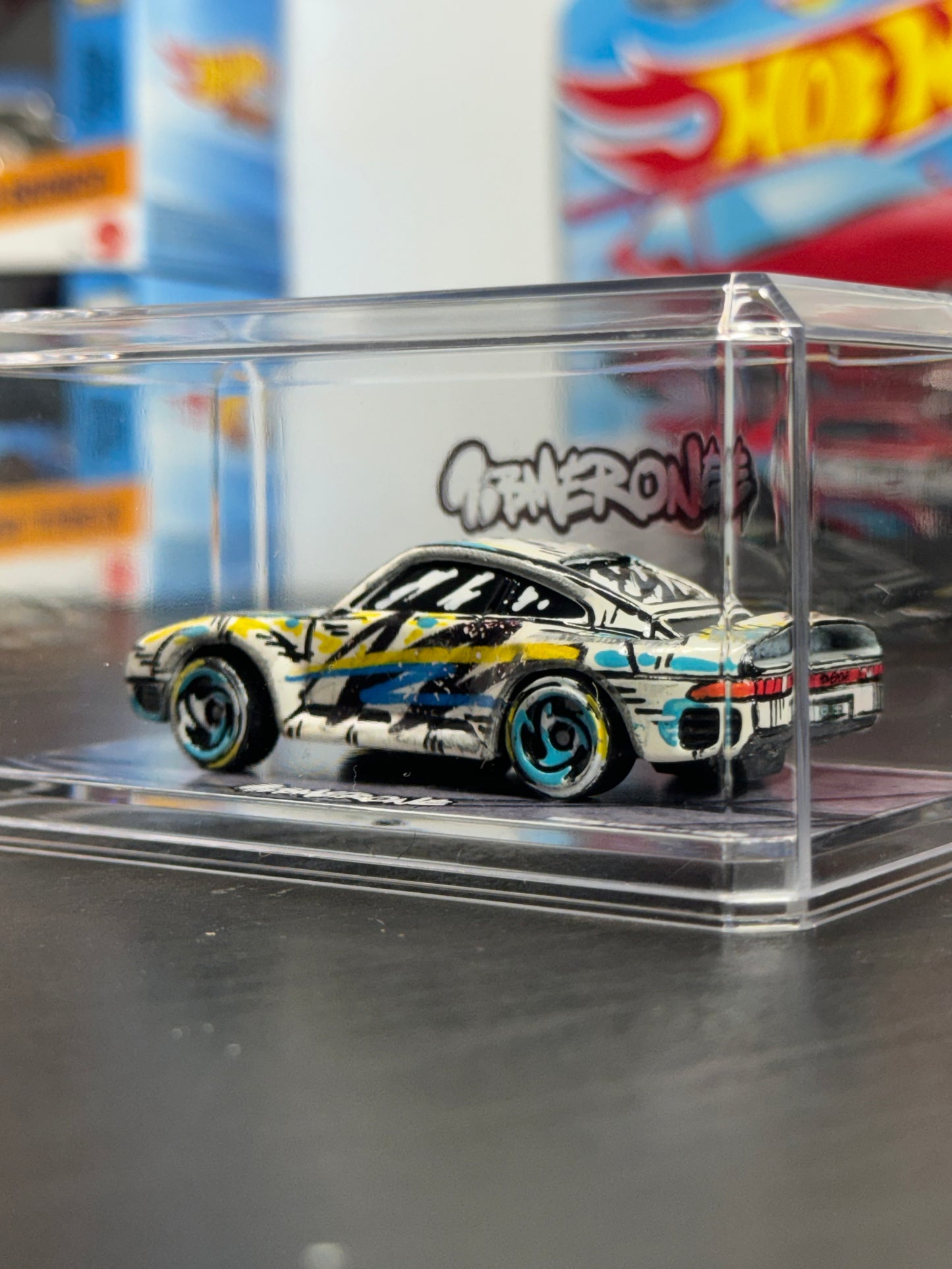 Manga Vintage 97’ Porsche Hot Wheels (1 of 1)