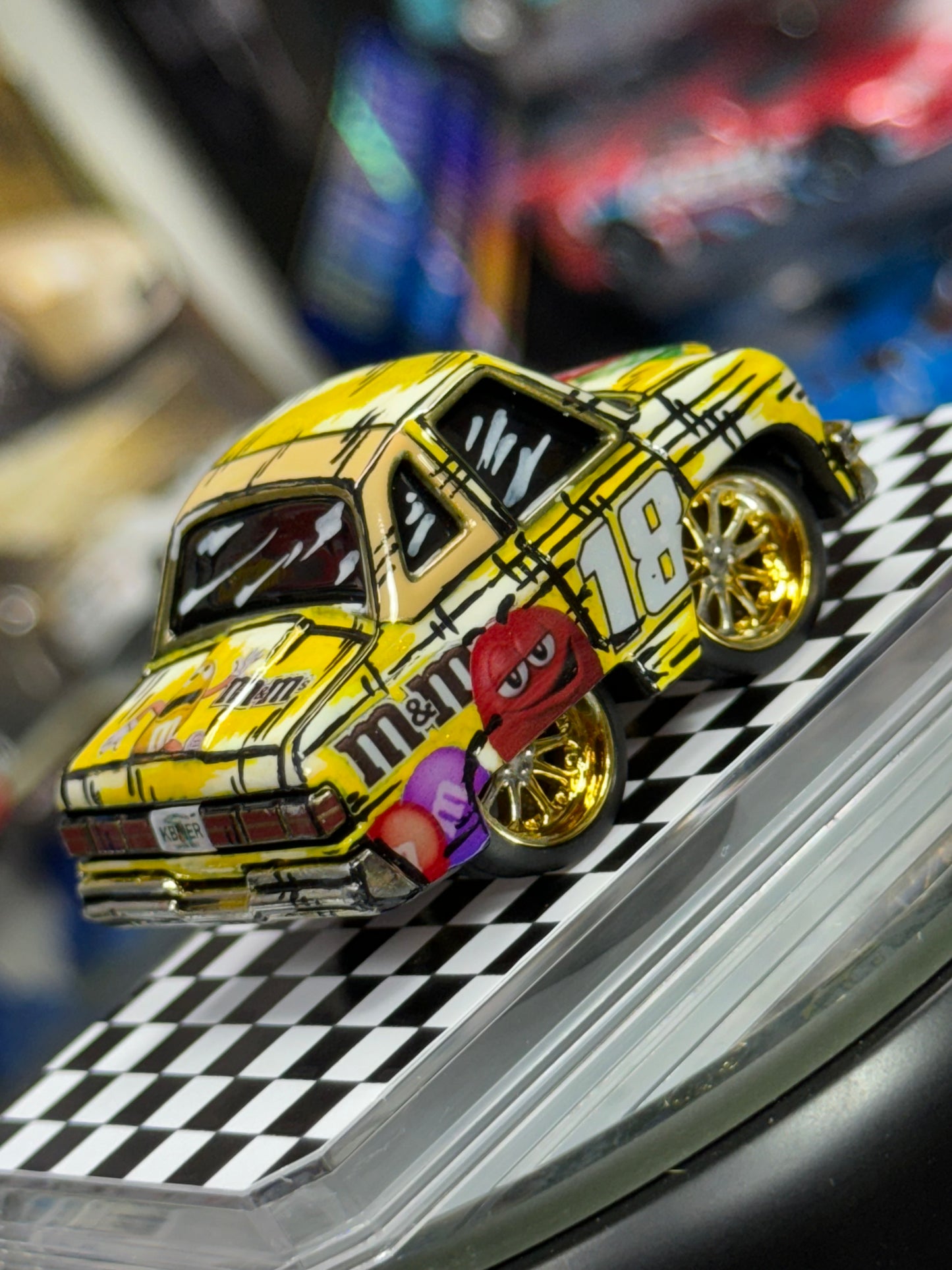 Manga Car Tuned Kyle Busch M&M Donk Impala (1 of 1)