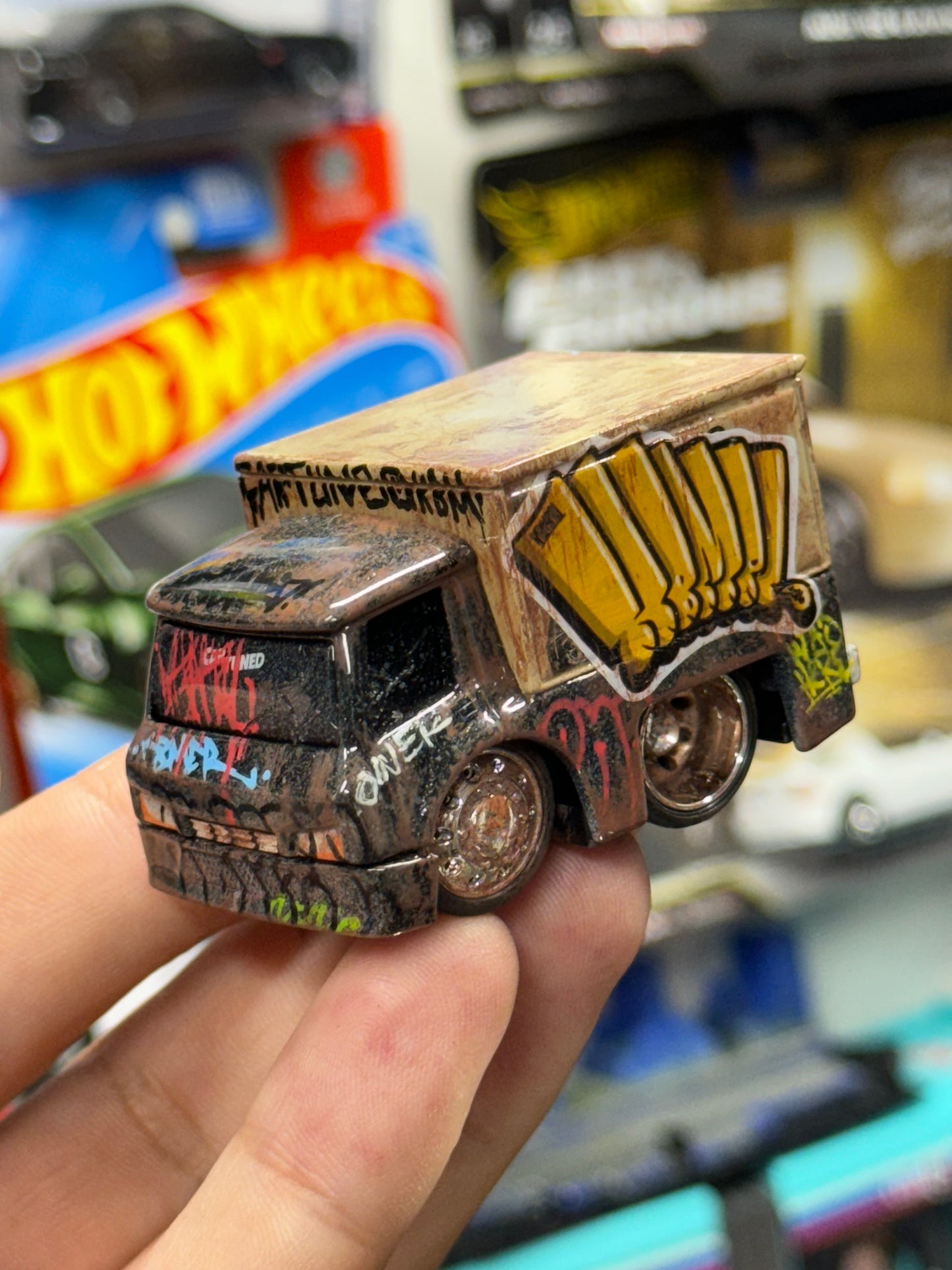 Graffiti Car Tuned Box Truck  (1 of 1)