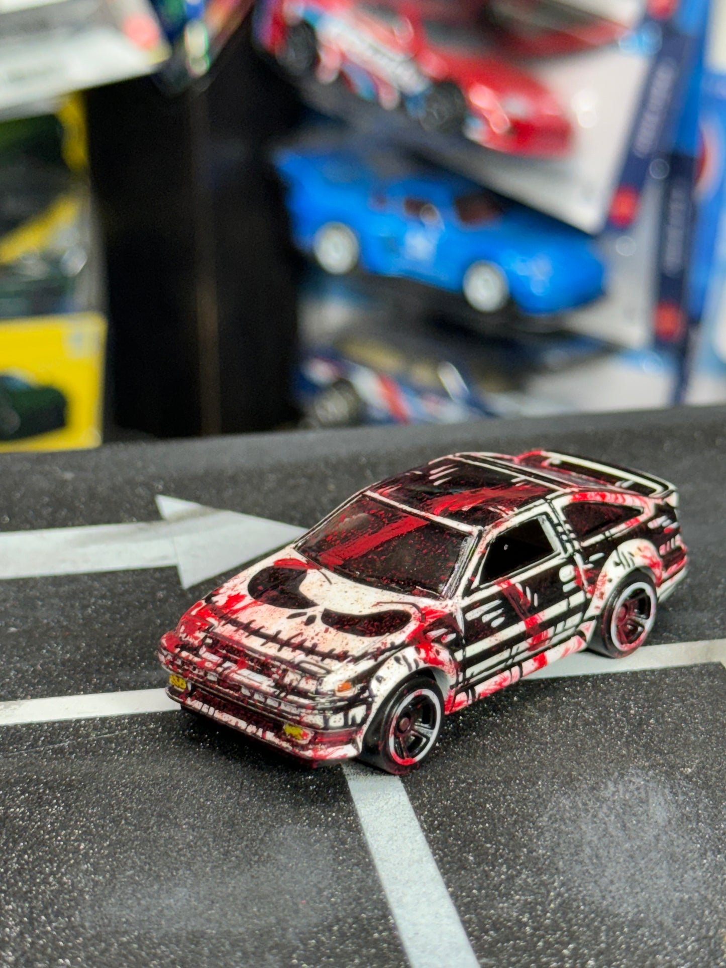 Manga Jack Skellington Toyota Corolla Hot Wheels (1 of 1)