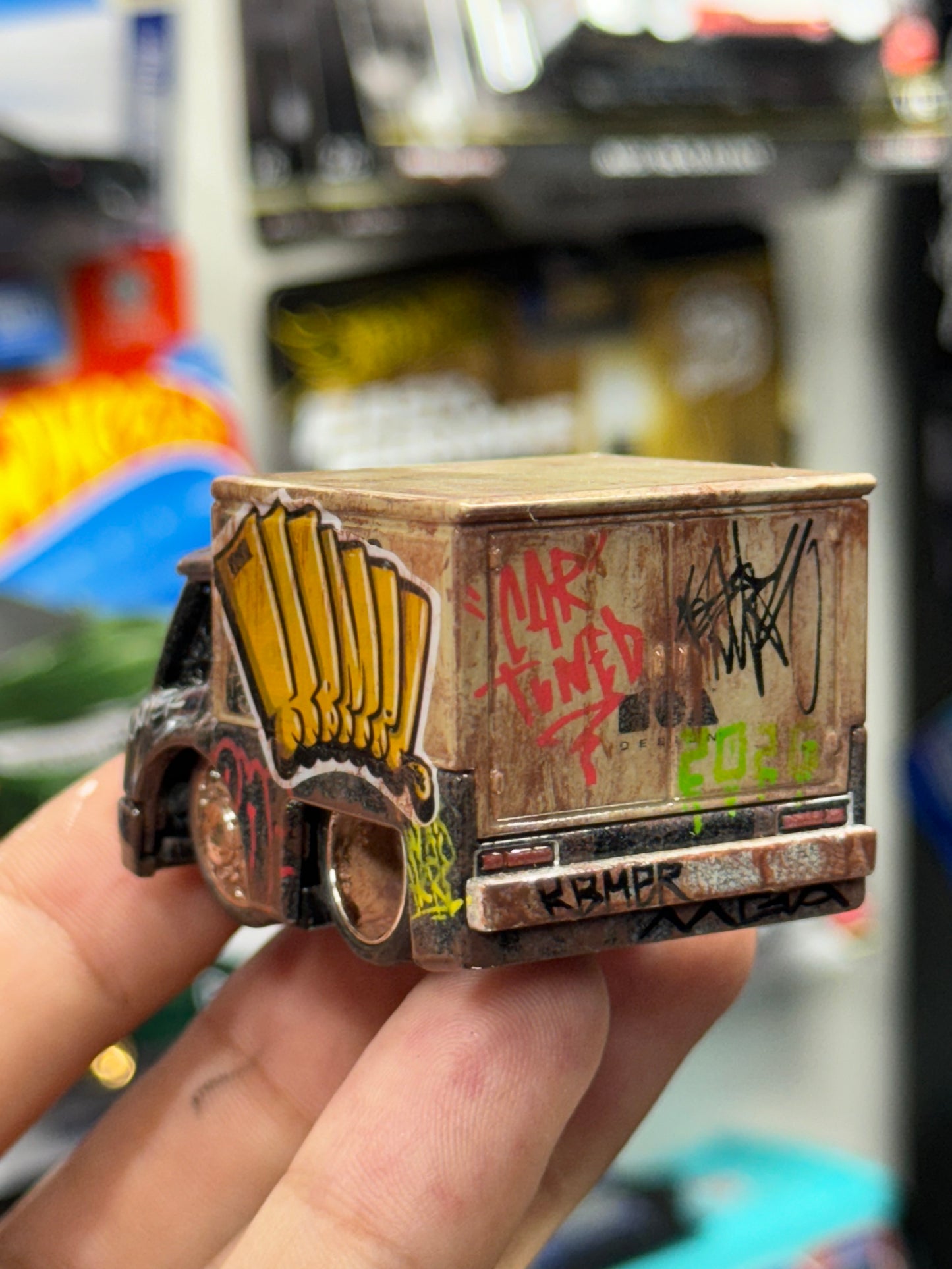 Graffiti Car Tuned Box Truck  (1 of 1)