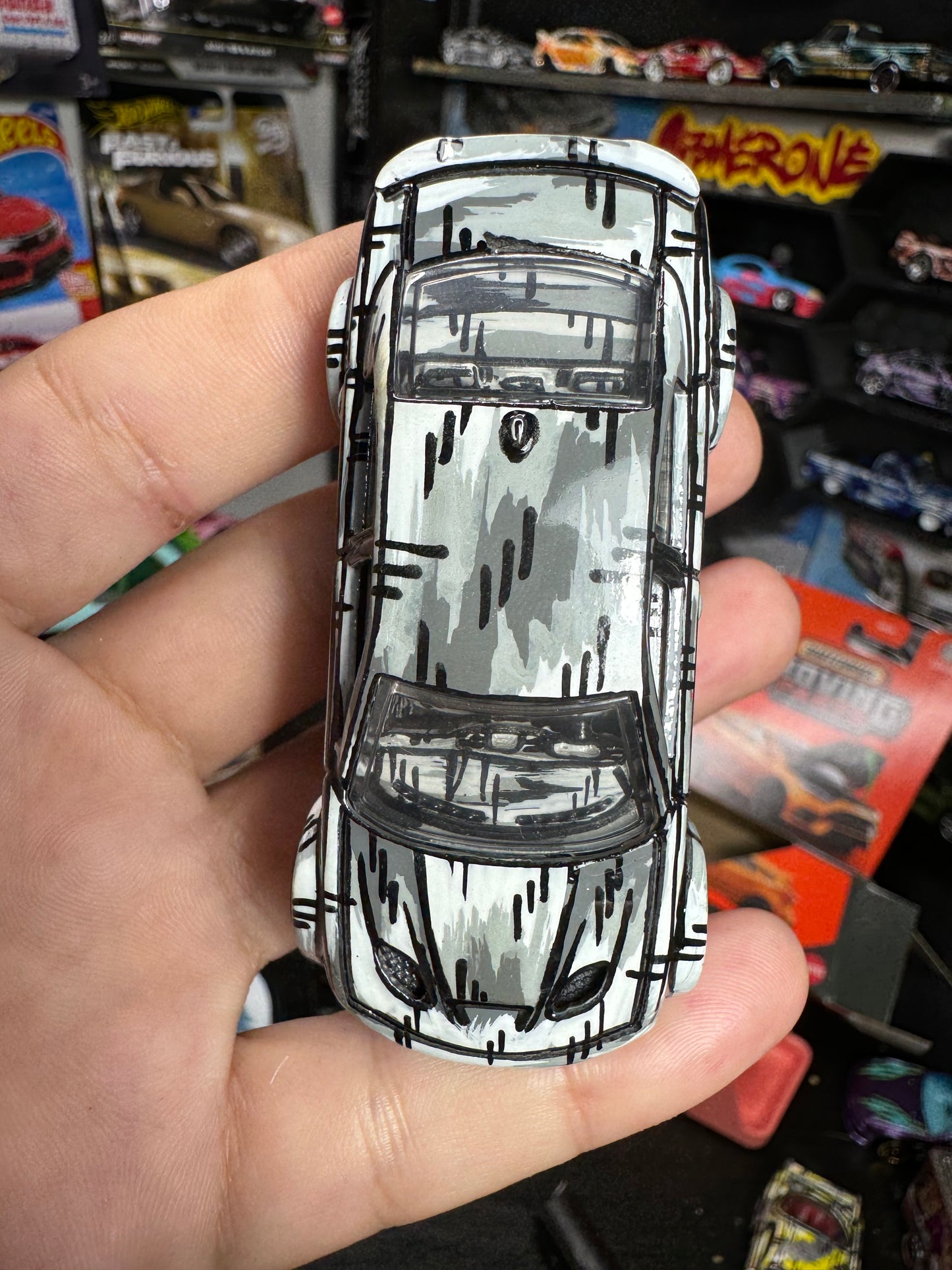 Manga Dodge Charger Hellcat Hot Wheels (1 of 1)