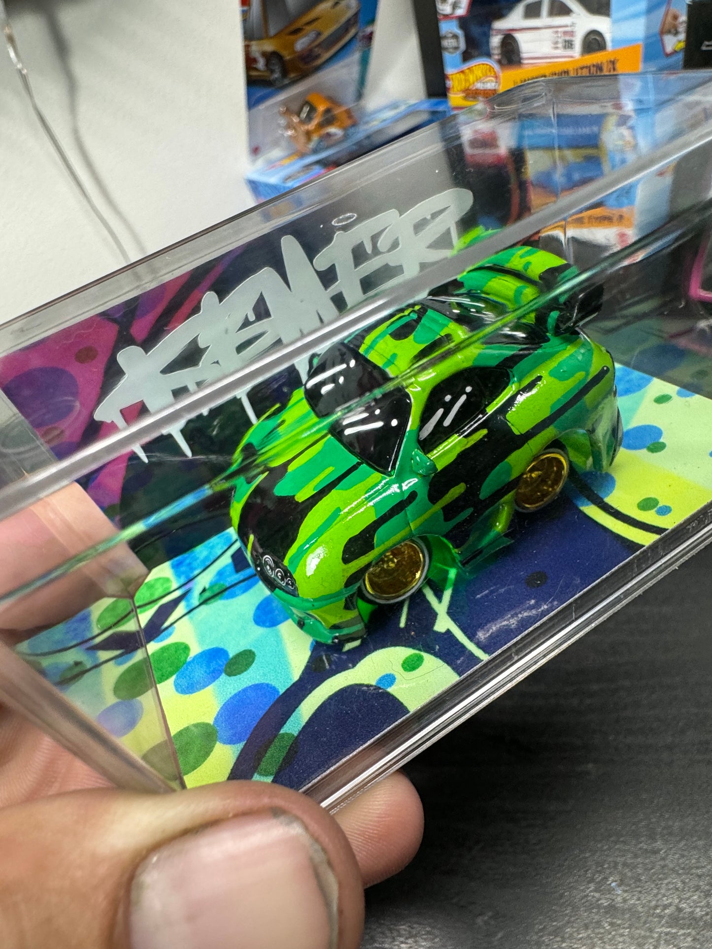 Custom Drip JDM / Lowrider Car Tuned Toyota Supra (1 of 1)