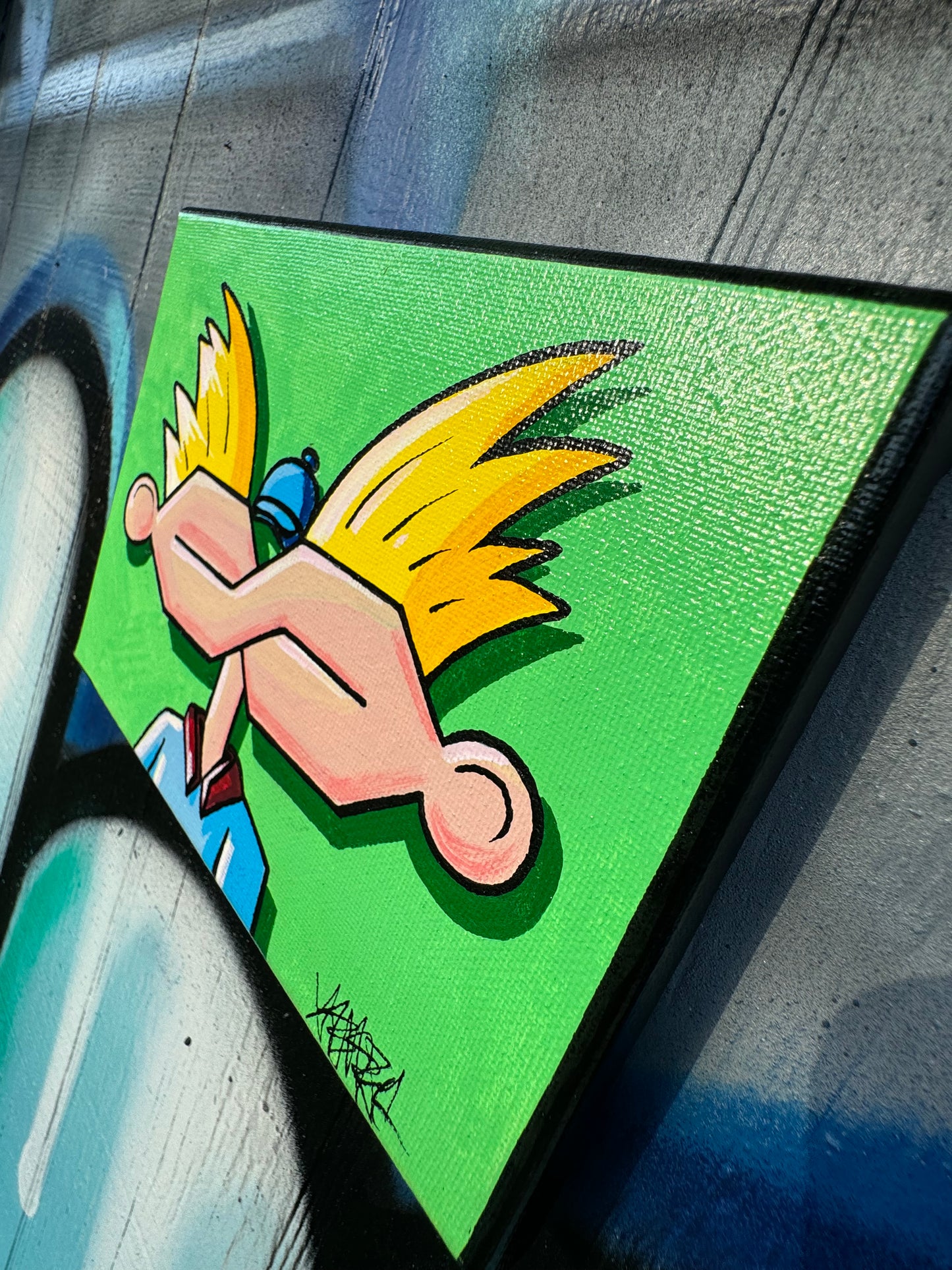 90s S Hey Arnold Canvas