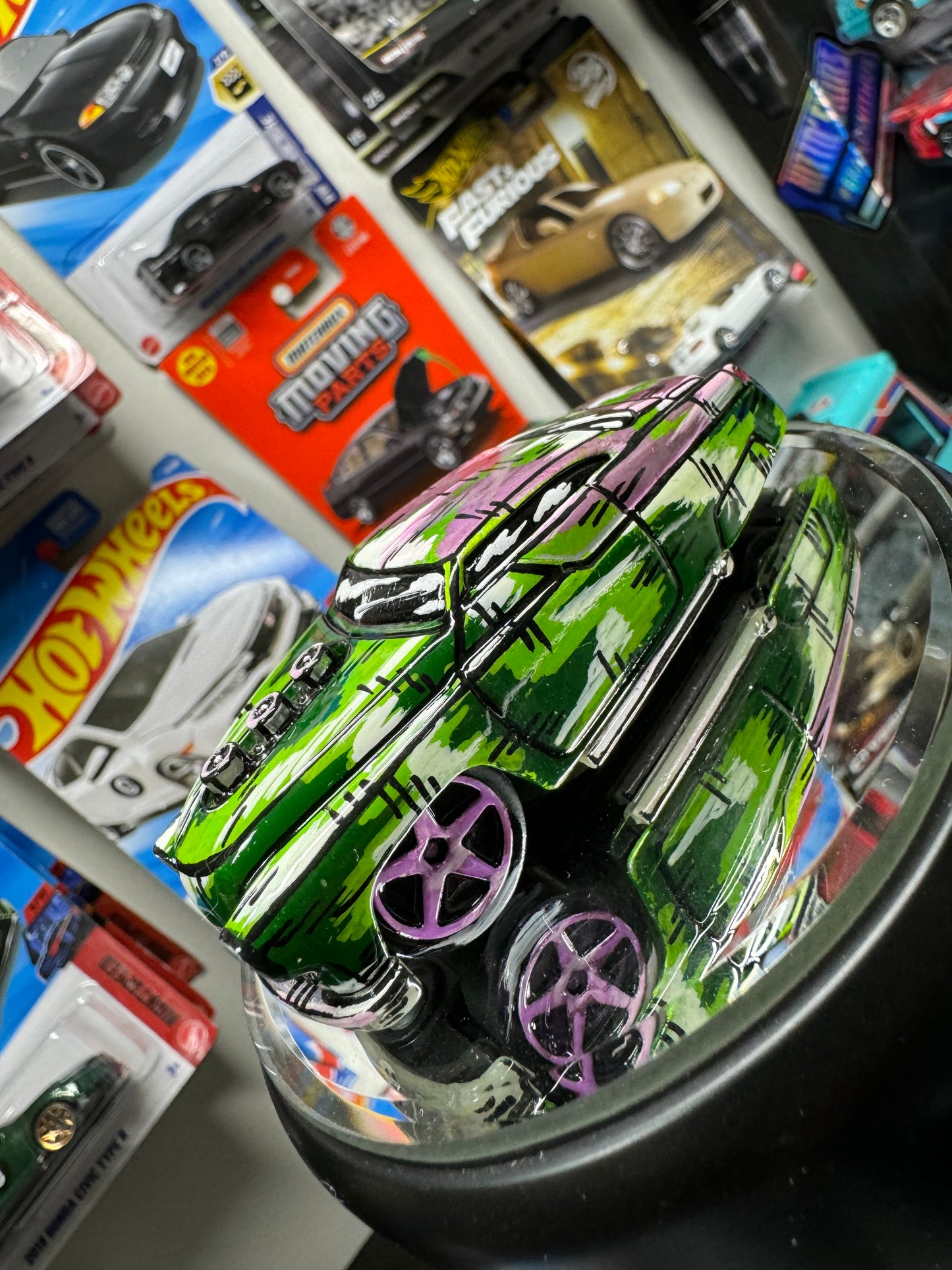 Manga Mercury Cartoon Hot Wheels (1 of 1)