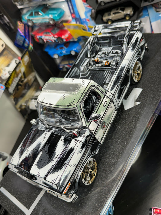 Custom Manga Ford F150 Ranger GTD Police Truck ( 1 of 1)