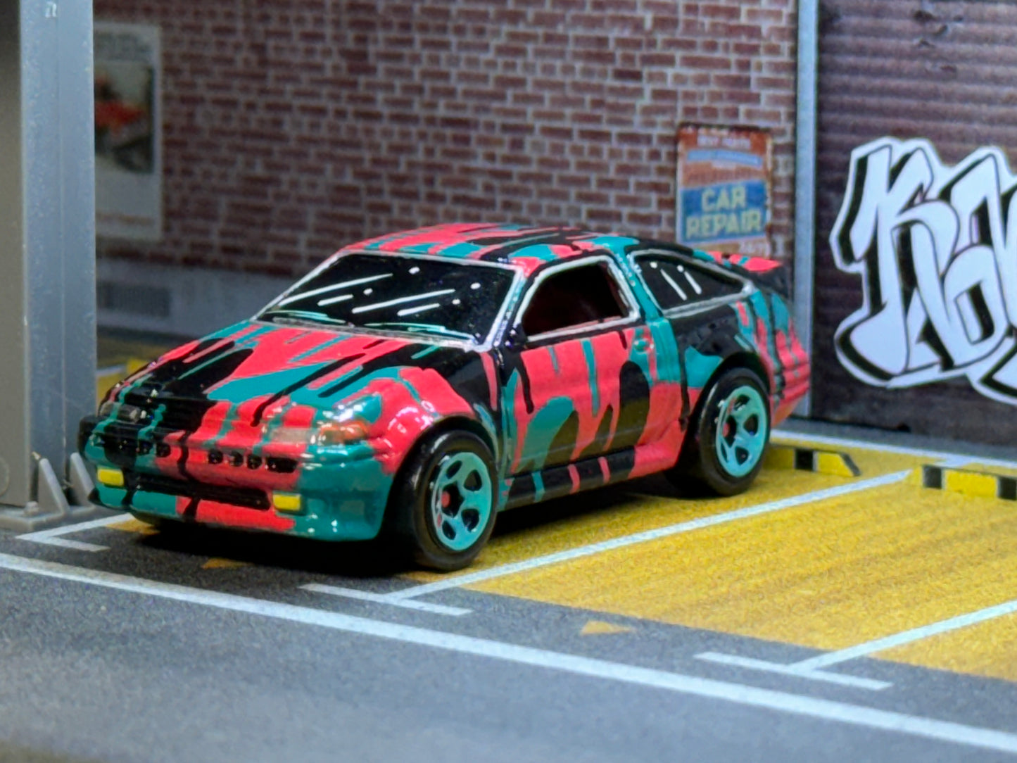 Camo Drip Hot Wheels Toyota AE86 (1 of 1)