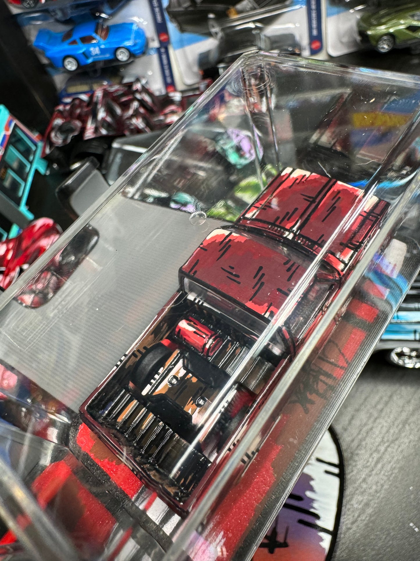 Custom Manga C10 Chevy Truck Hot Wheels (1 of 1)