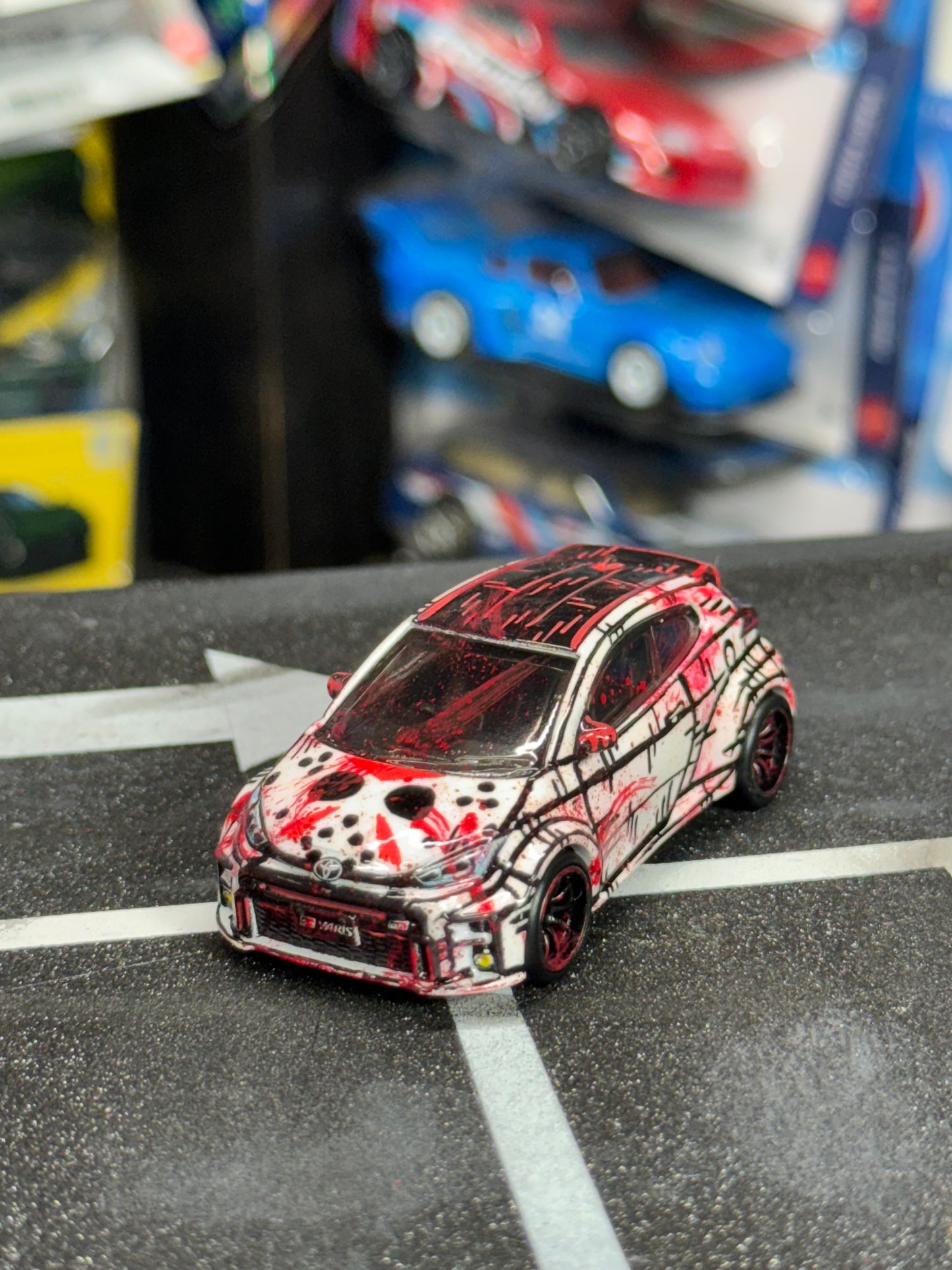 Manga Jason Toyota GR Corolla Hot Wheels (1 of 1)