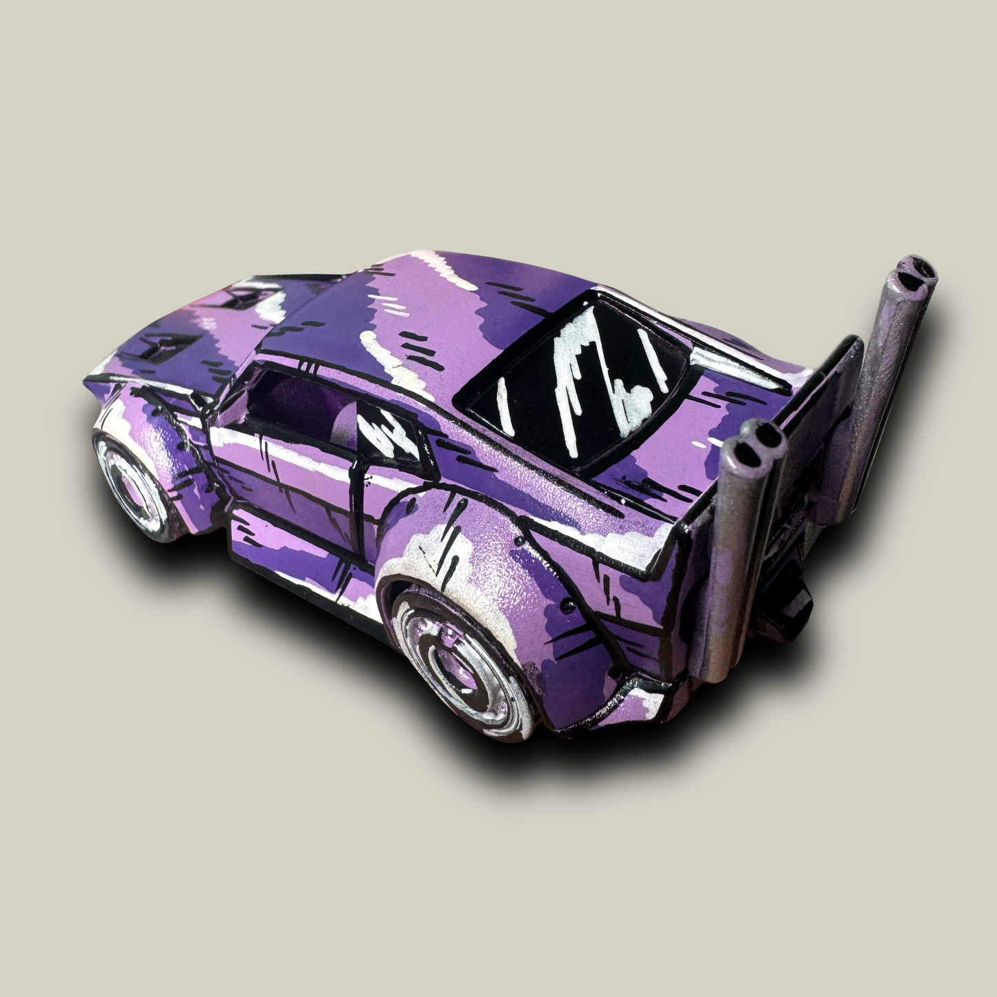 Custom Manga Hot Wheels Night Burnerz Mad Manga (1 of 1)