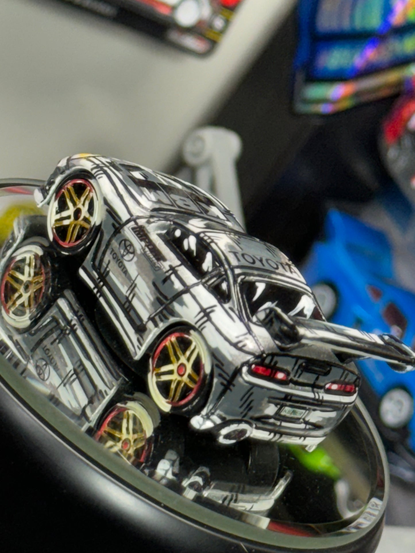 Manga Hot Wheels Toyota Supra Tooned (1 of 1)