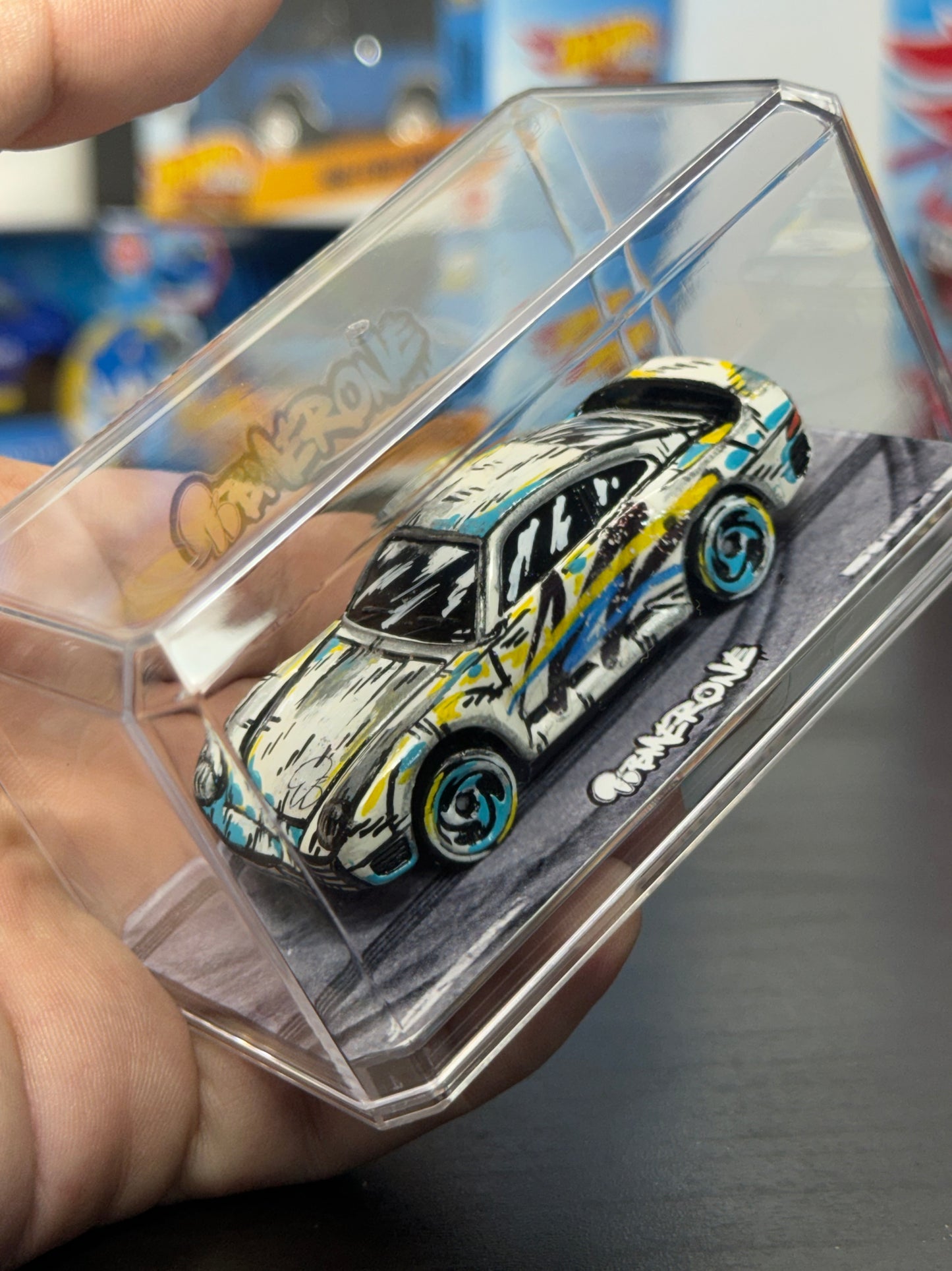 Manga Vintage 97’ Porsche Hot Wheels (1 of 1)
