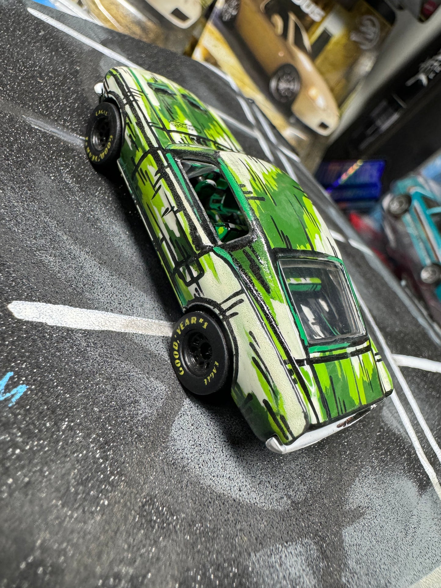 Manga Mustang Hot Wheels (1 of 1)