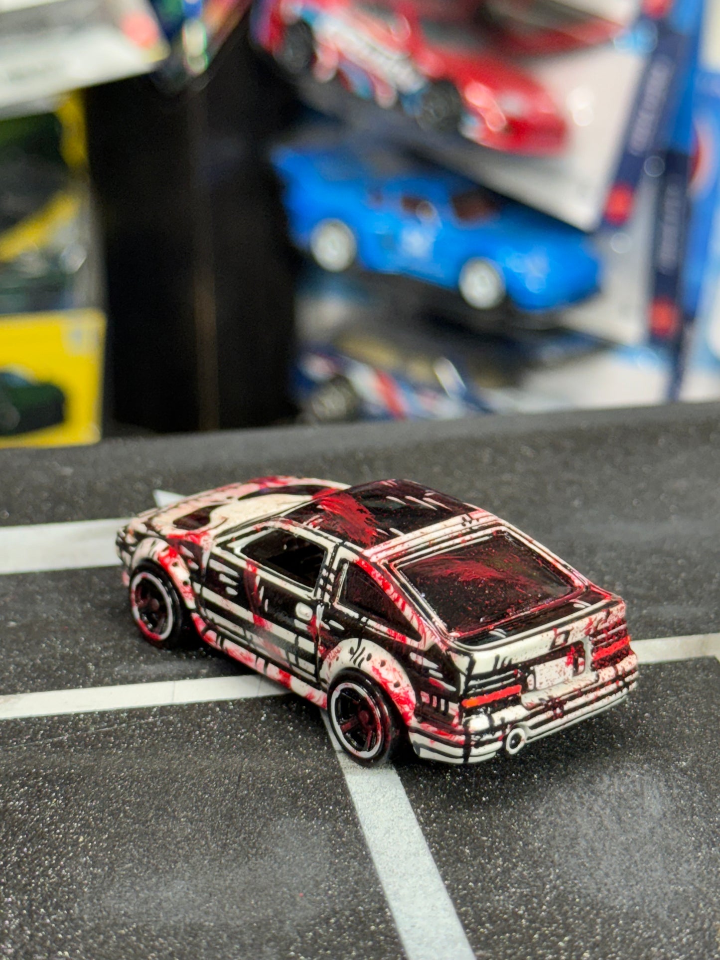 Manga Jack Skellington Toyota Corolla Hot Wheels (1 of 1)
