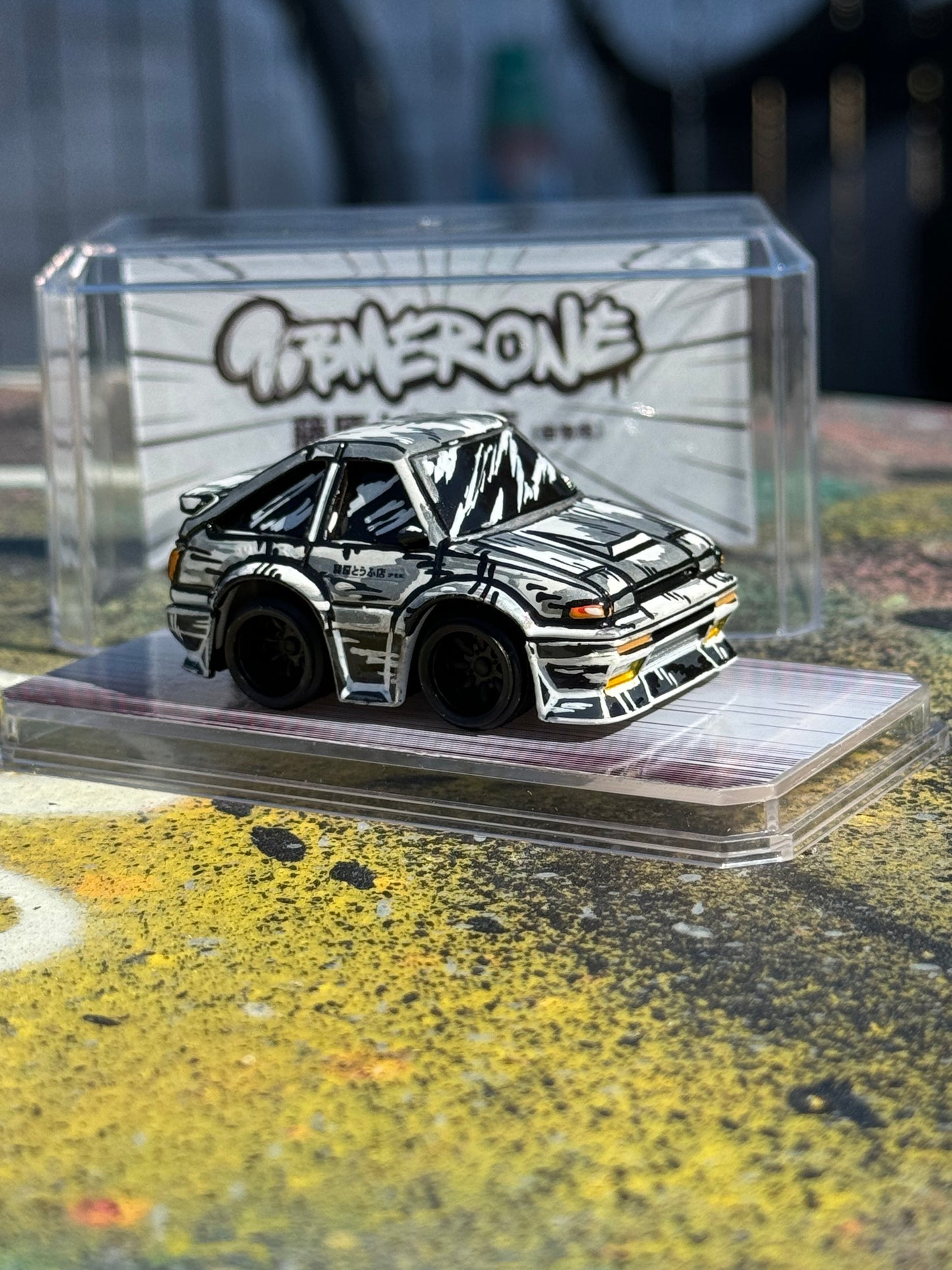 Manga Intial D Car Tuned Toyota Sprinter (1 of 1)