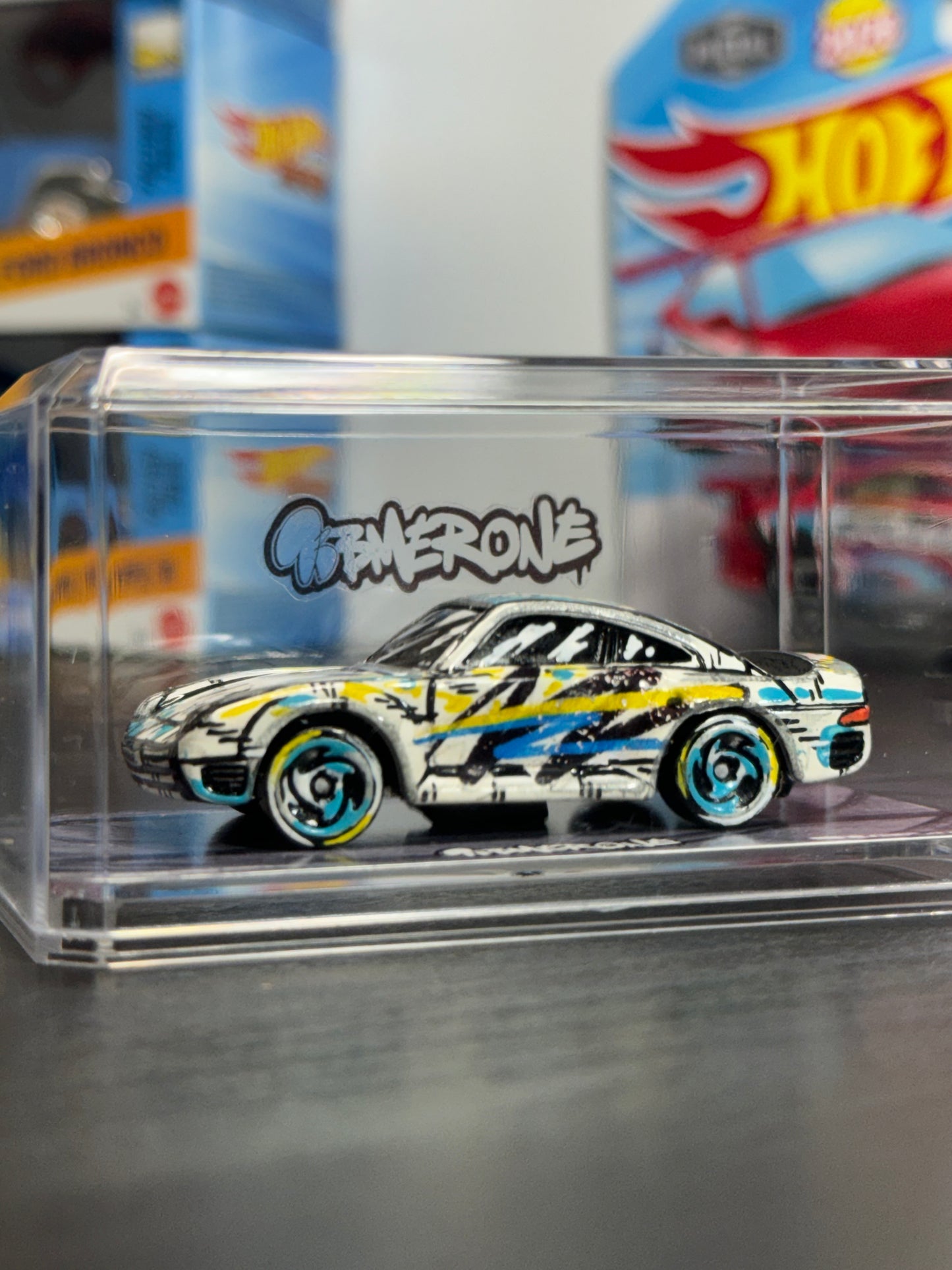 Manga Vintage 97’ Porsche Hot Wheels (1 of 1)