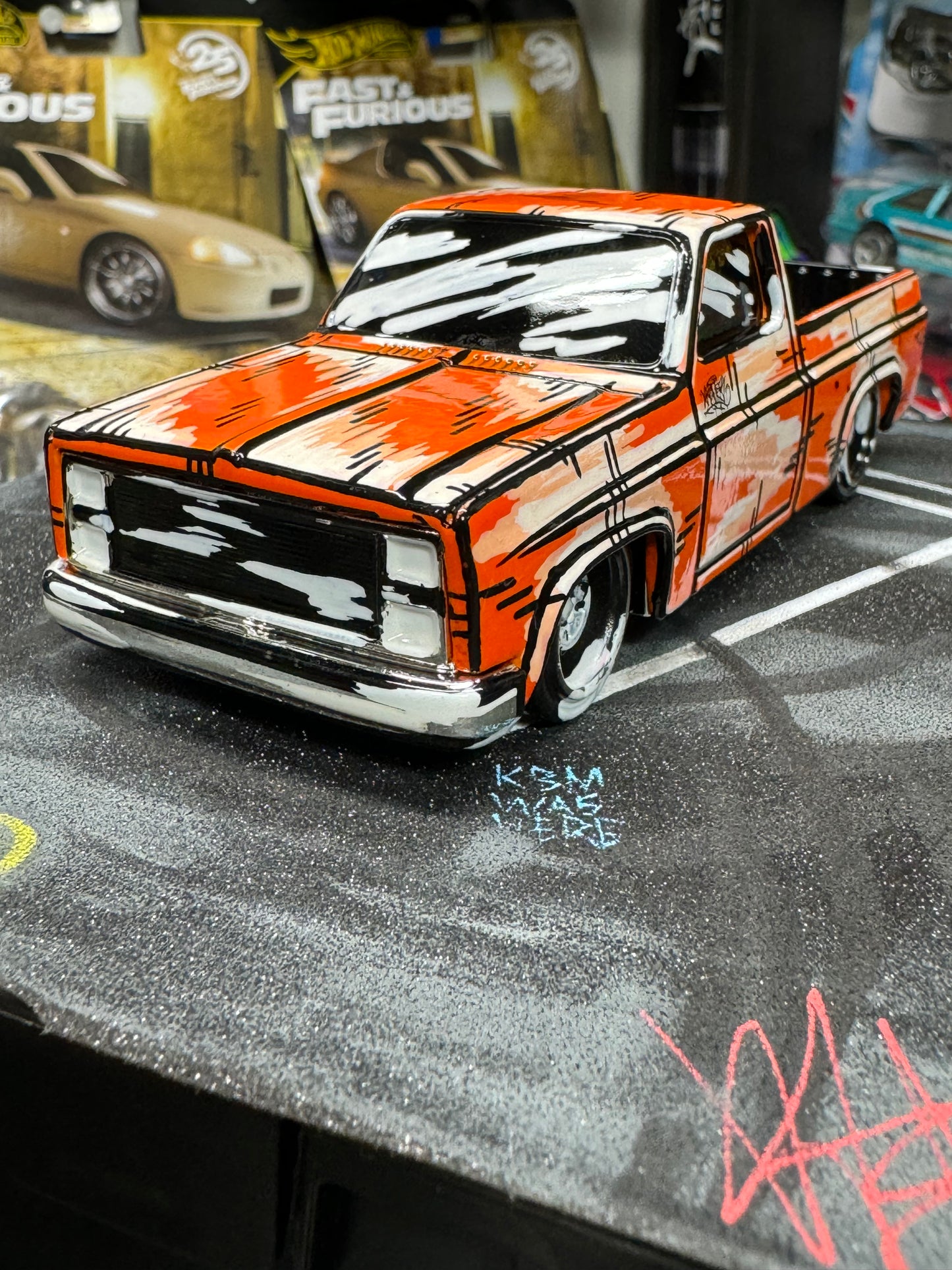 Manga Chevy C10 Truck Hot Wheels XL (1 of 1)