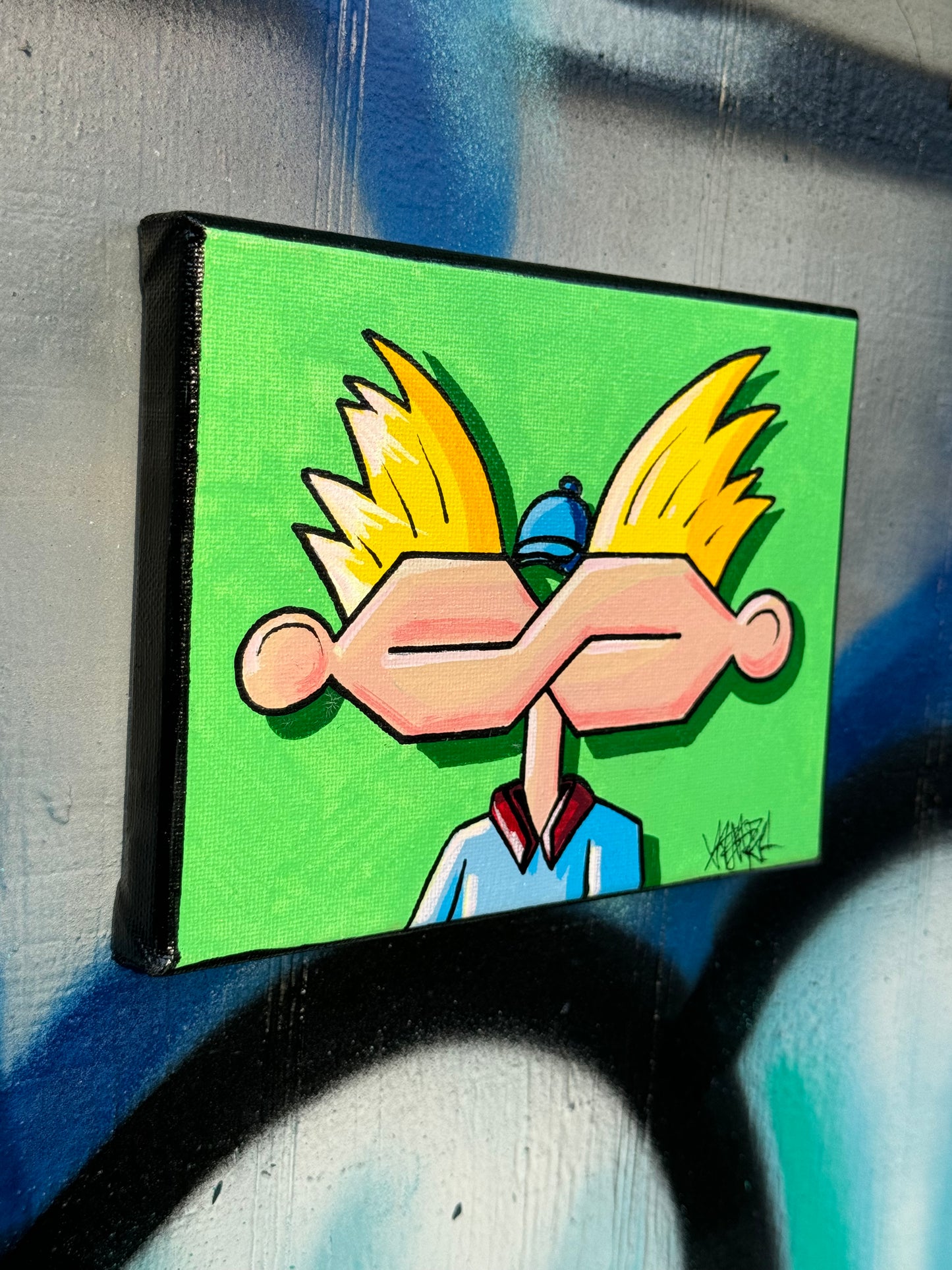 90s S Hey Arnold Canvas