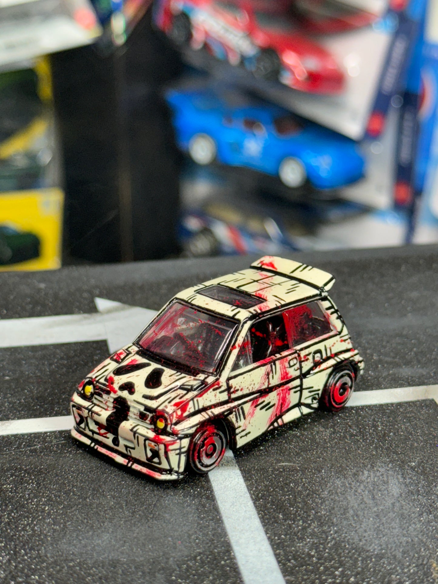 Manga Ghostface Scream Honda City Turbo Hot Wheels (1 of 1)