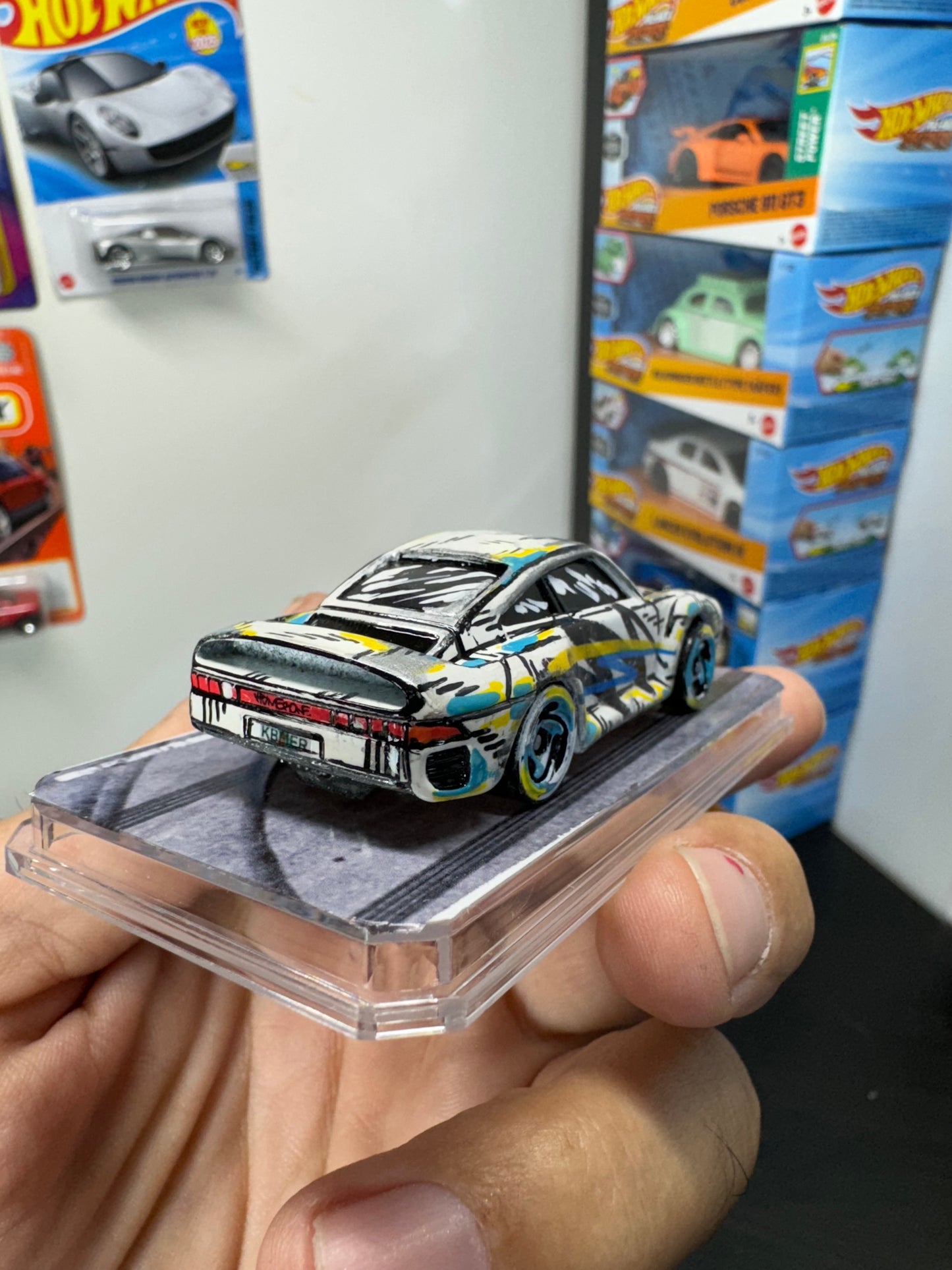 Manga Vintage 97’ Porsche Hot Wheels (1 of 1)