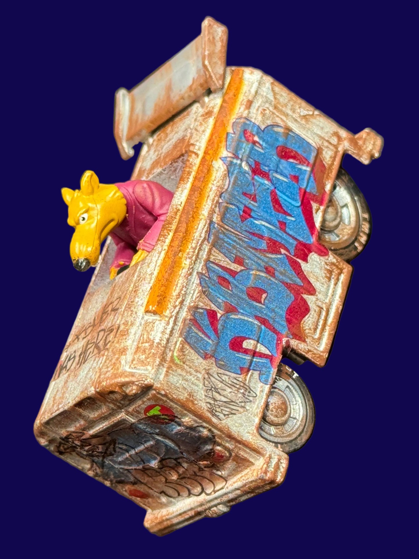 Graffiti TMNT Master Splinter Subway Train Car (1 of 1)