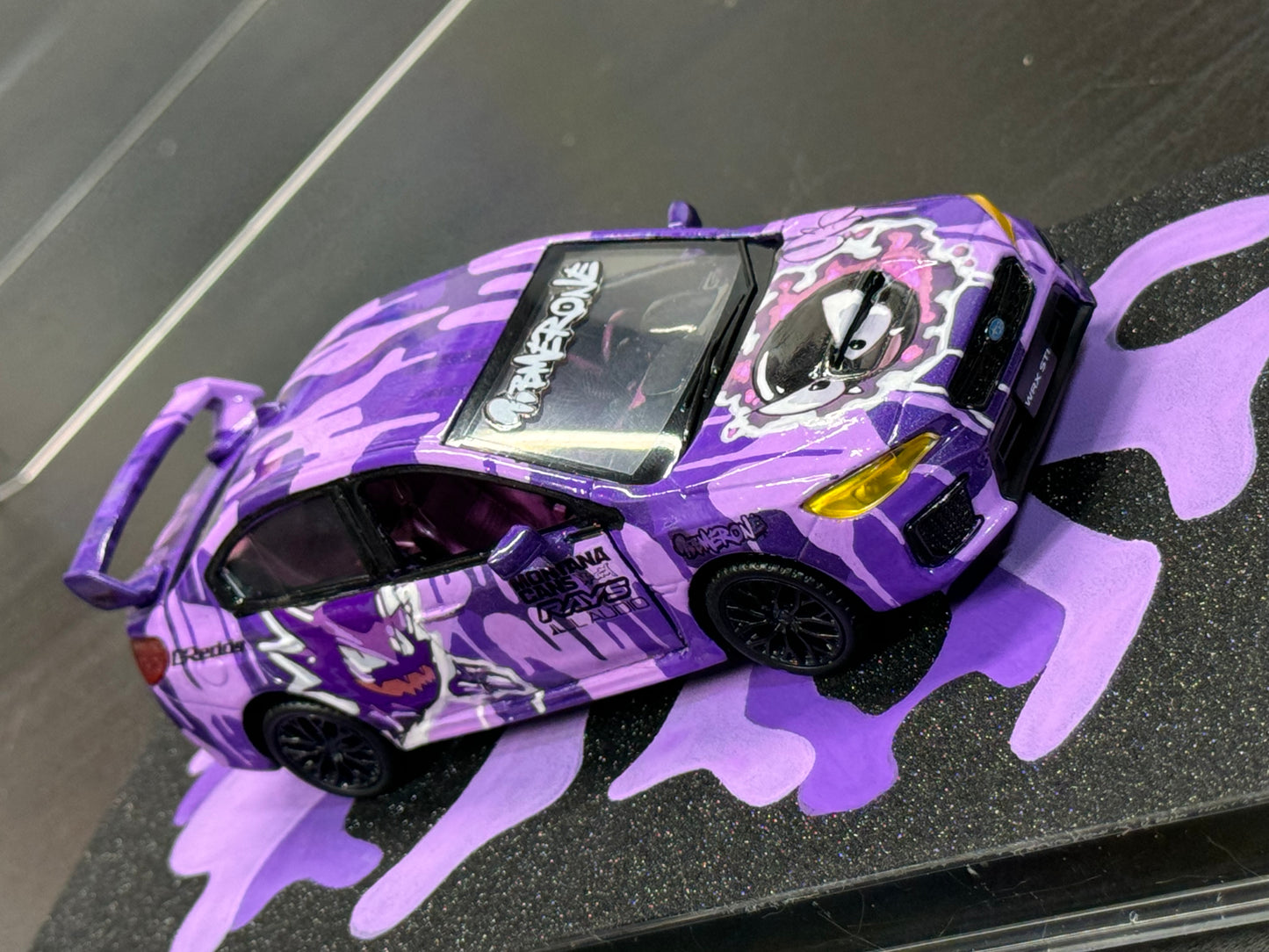 Camo Drip Gengar Evolution Painted Subaru WRX (1 of 1)