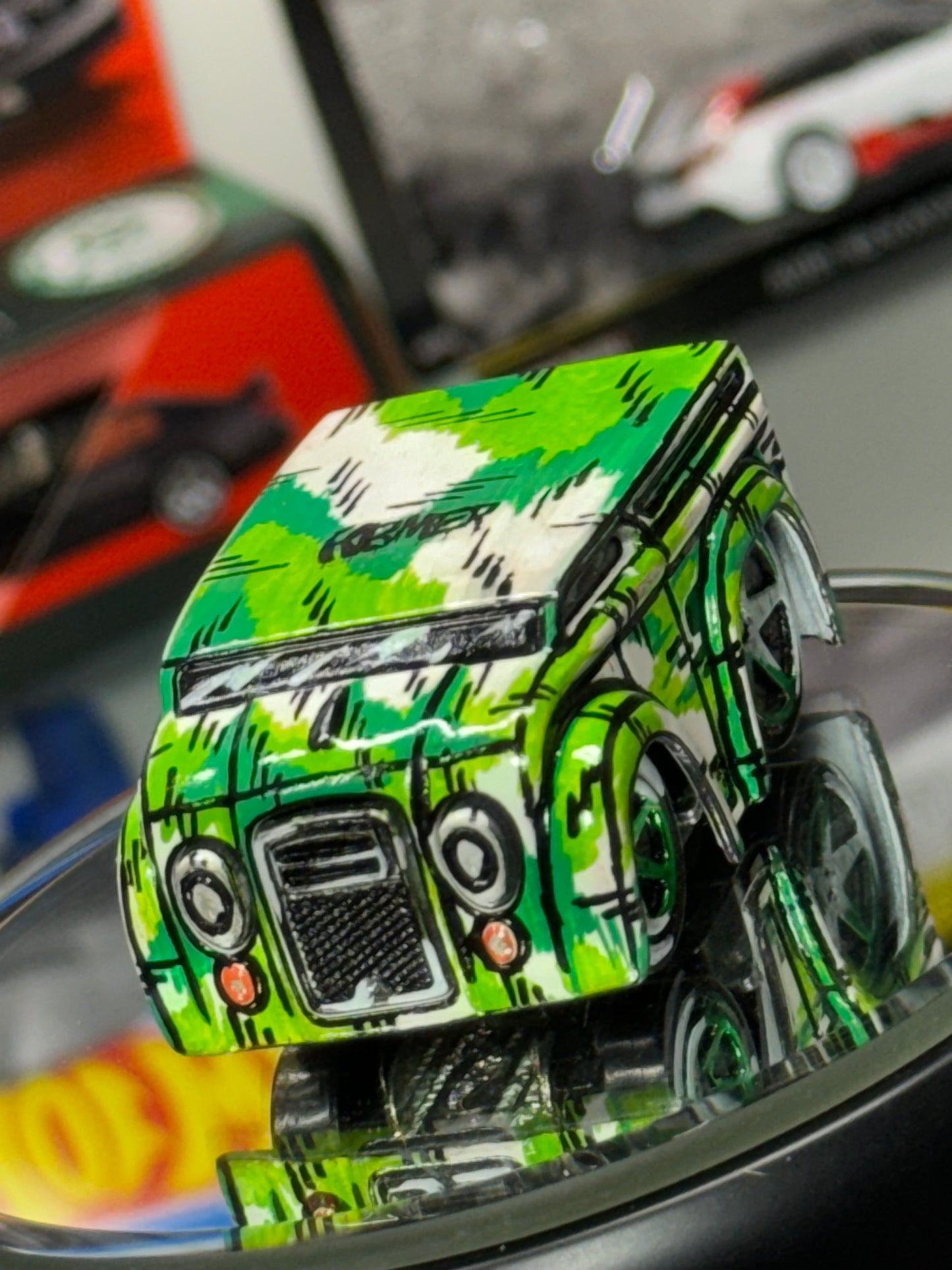Manga Hot Wheels Delivery Panel Truck Tooned (1 of 1)