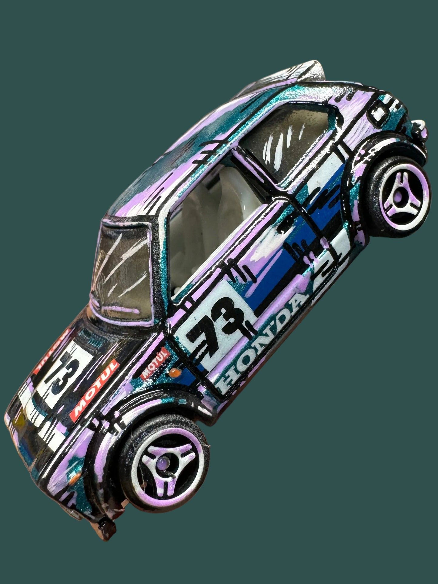 Manga 73 Honda Civic Custom Hot Wheels (1 of 1)