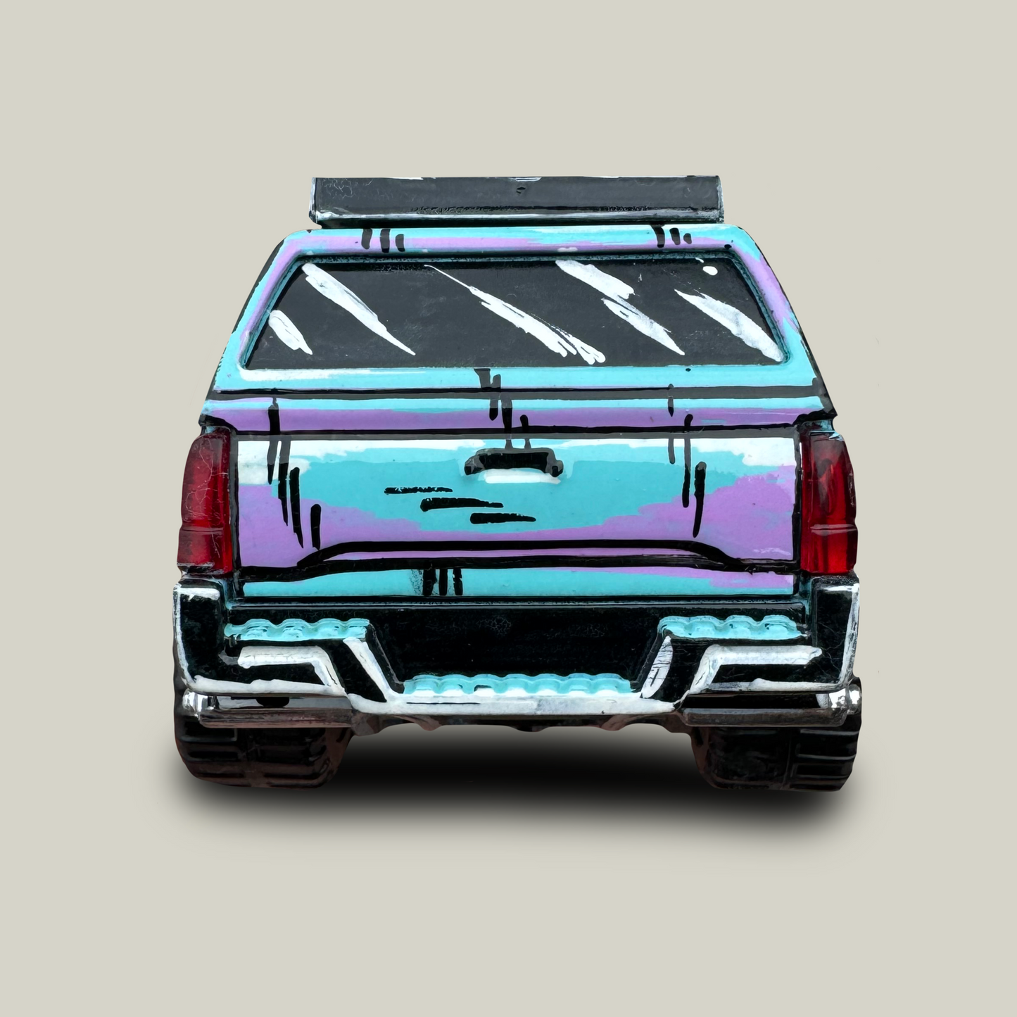 Manga Toyota Tacoma Hot Wheels Pull Back Speeders (1 of 1)