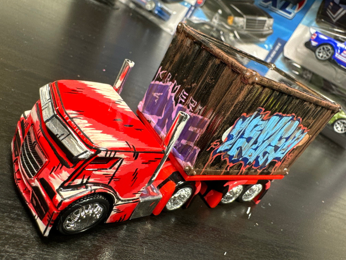 Custom Manga / Graffiti Car Tuned Rigs Cool COE (1 of 1)