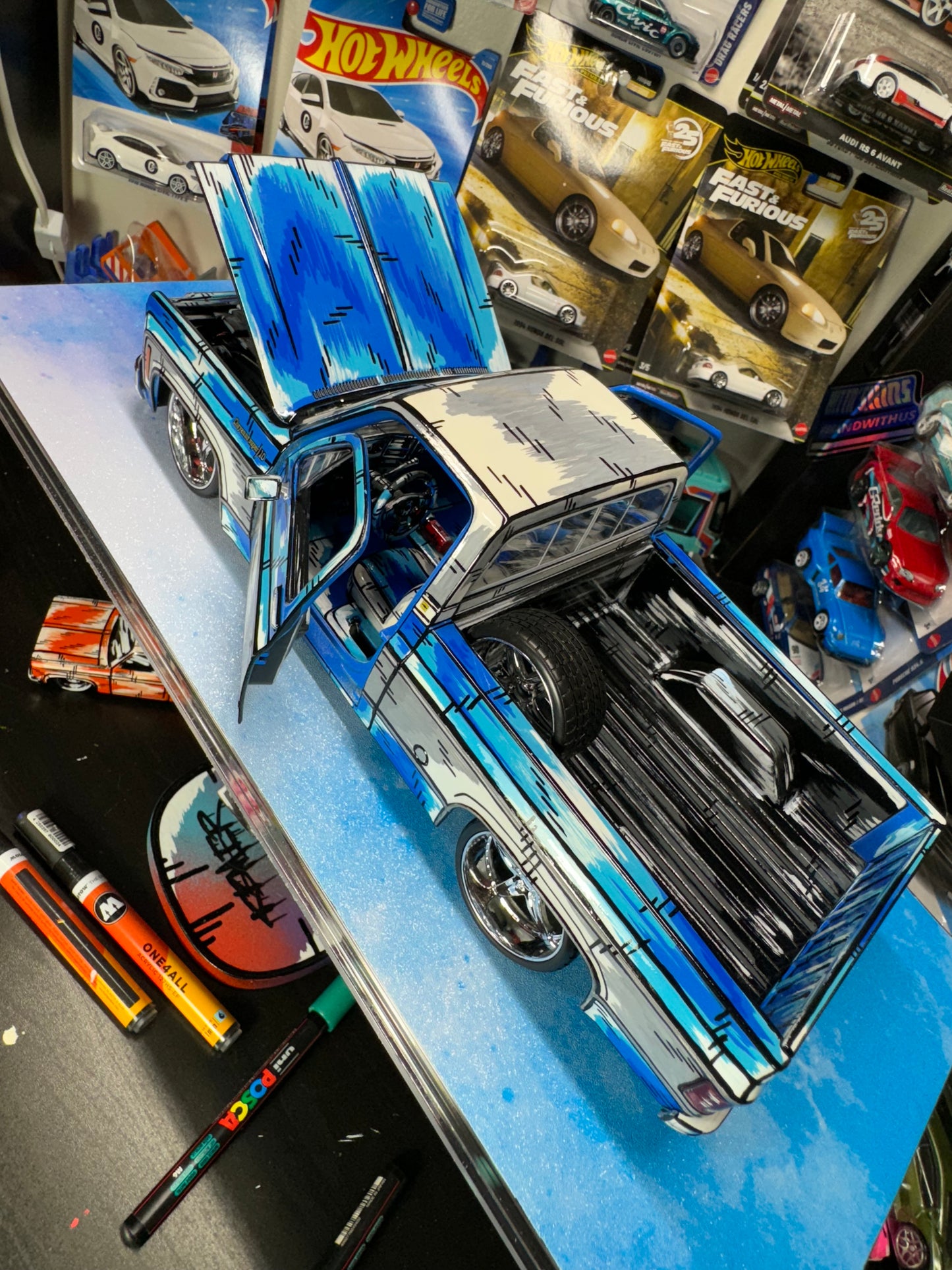 Custom Manga C10 Chevy Truck ( 1 of 1)