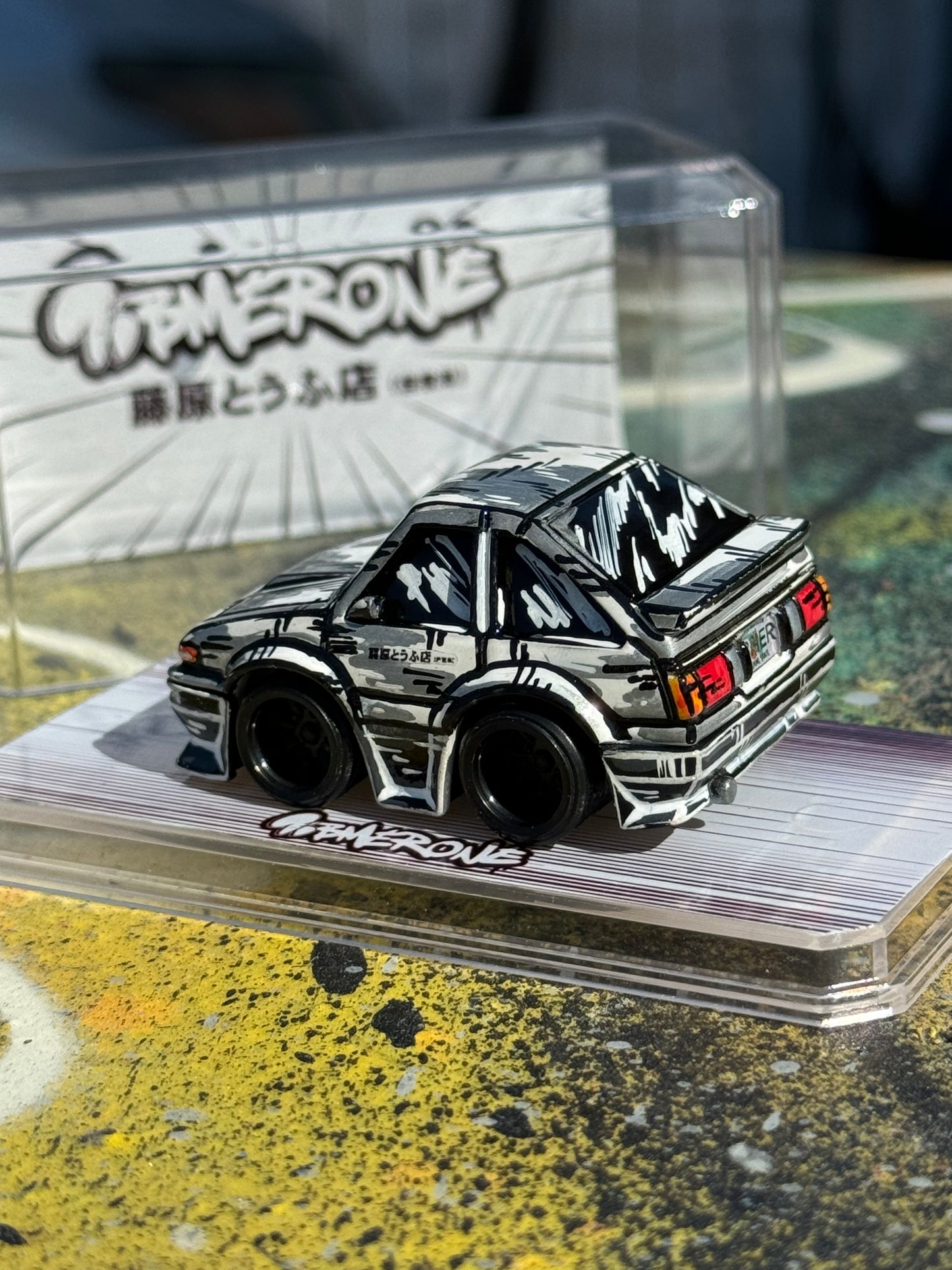 Manga Intial D Car Tuned Toyota Sprinter (1 of 1)