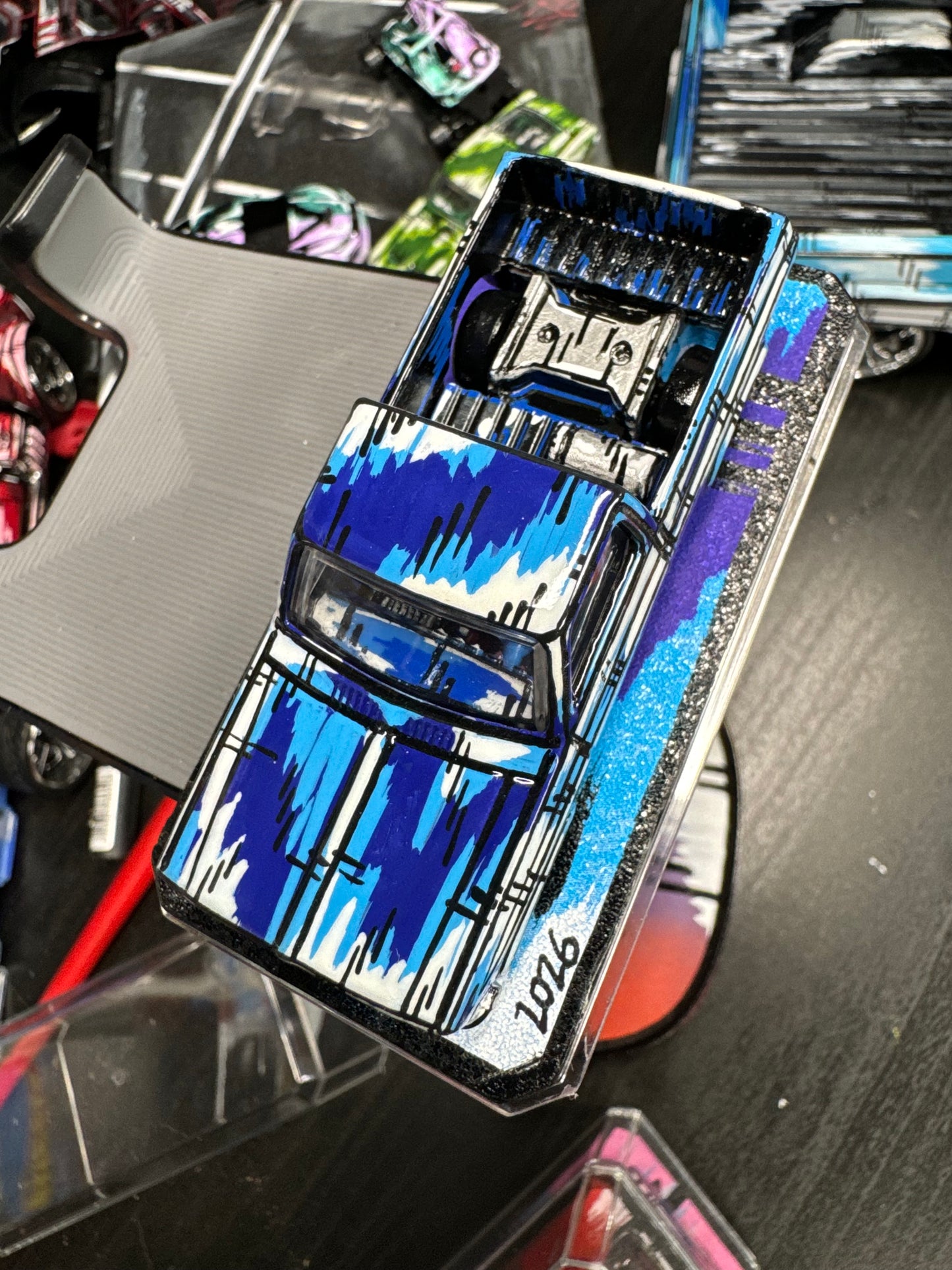 Custom Manga C10 Chevy Truck Hot Wheels (1 of 1)