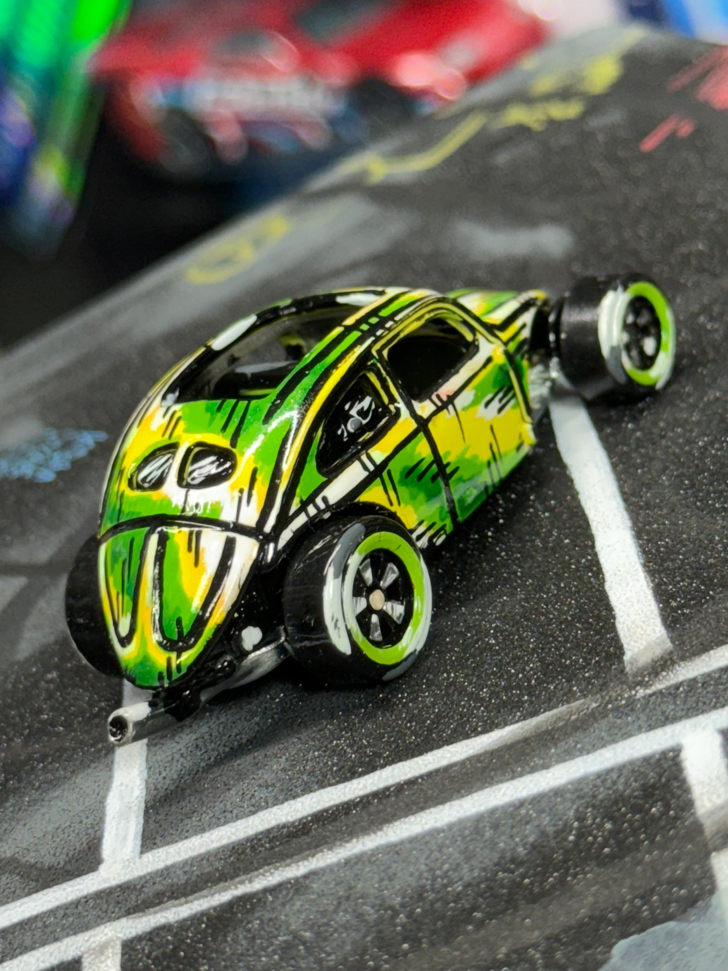 Manga Volkswagen Bug Silver Series Hot Wheels (1 of 1)