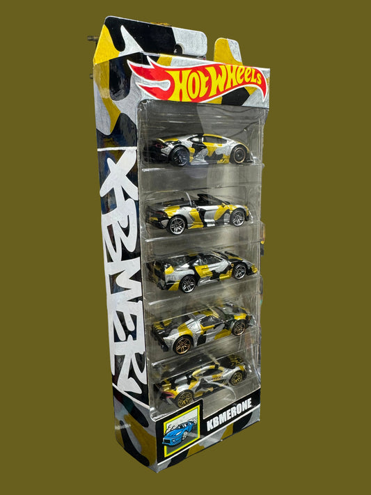 Liquid Metal Camo Hot Wheels 5 Pack (1 of 1)