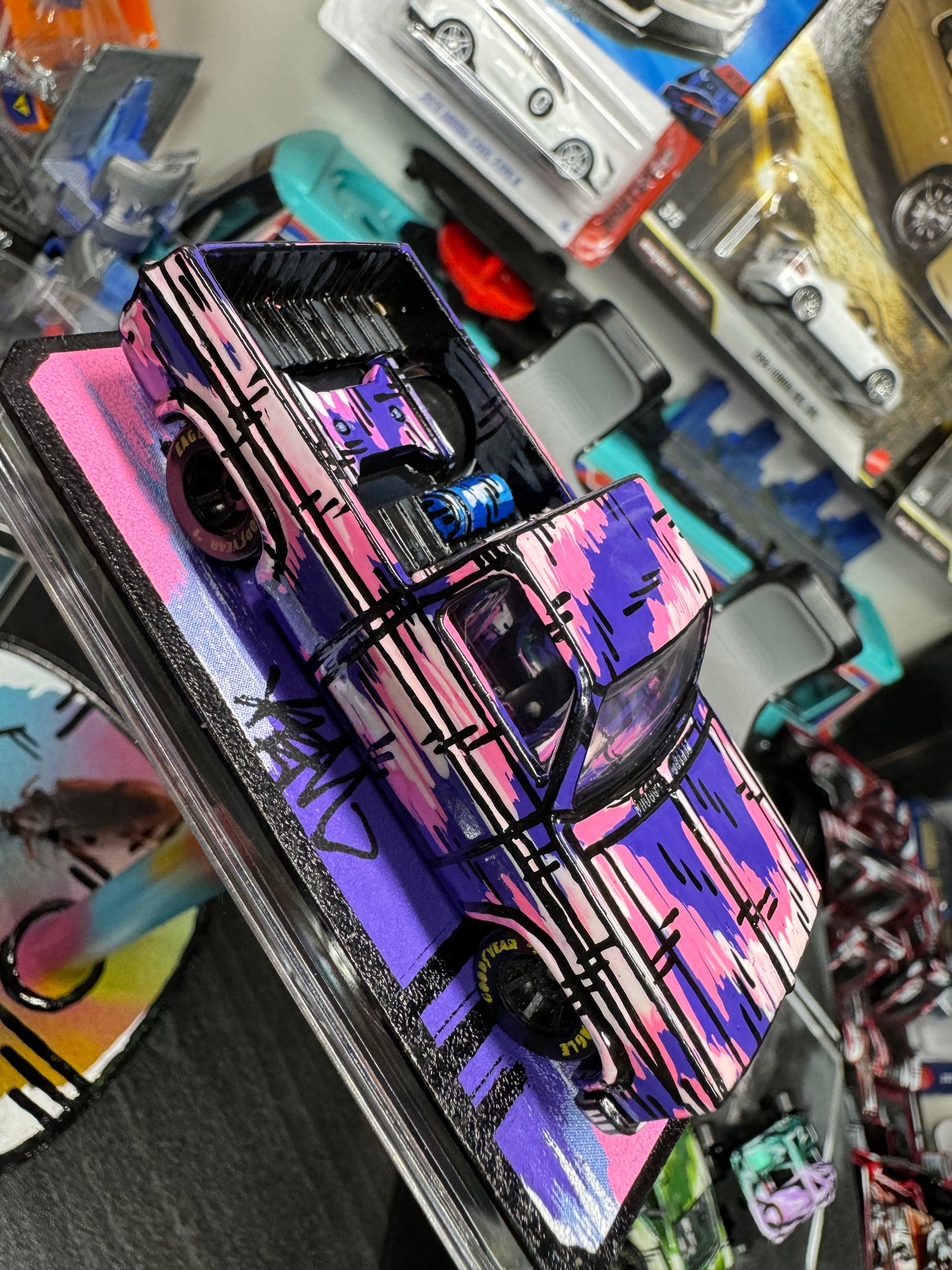 Custom Manga C10 Chevy Truck Hot Wheels (1 of 1)