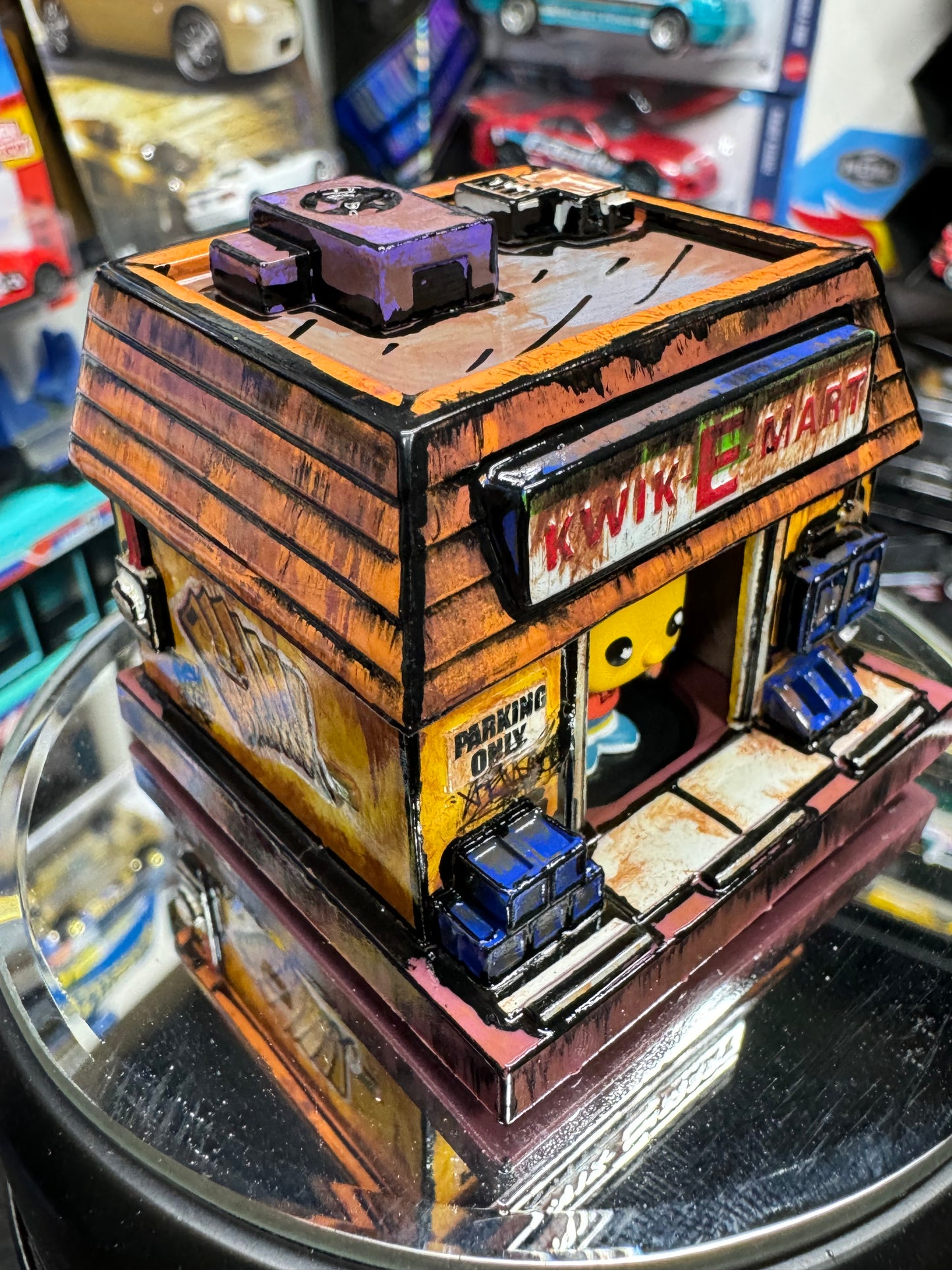 Graffiti Funko Bitty POP Town Bart Simpson Kwik-E-Mart