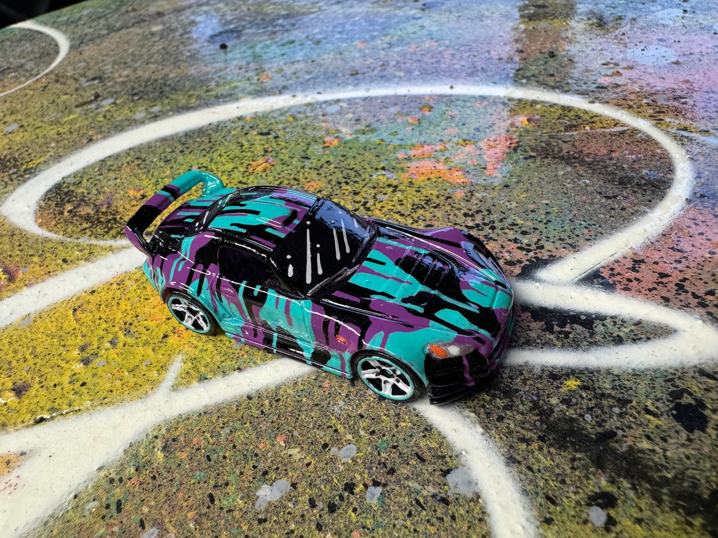 Camo Drip Hot Wheels Honda S2000 (1 of 1)