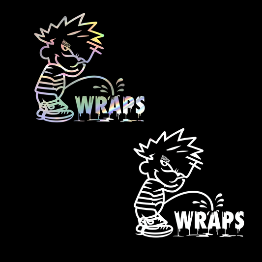 Calvin Wraps R Wack Vinyl Decal